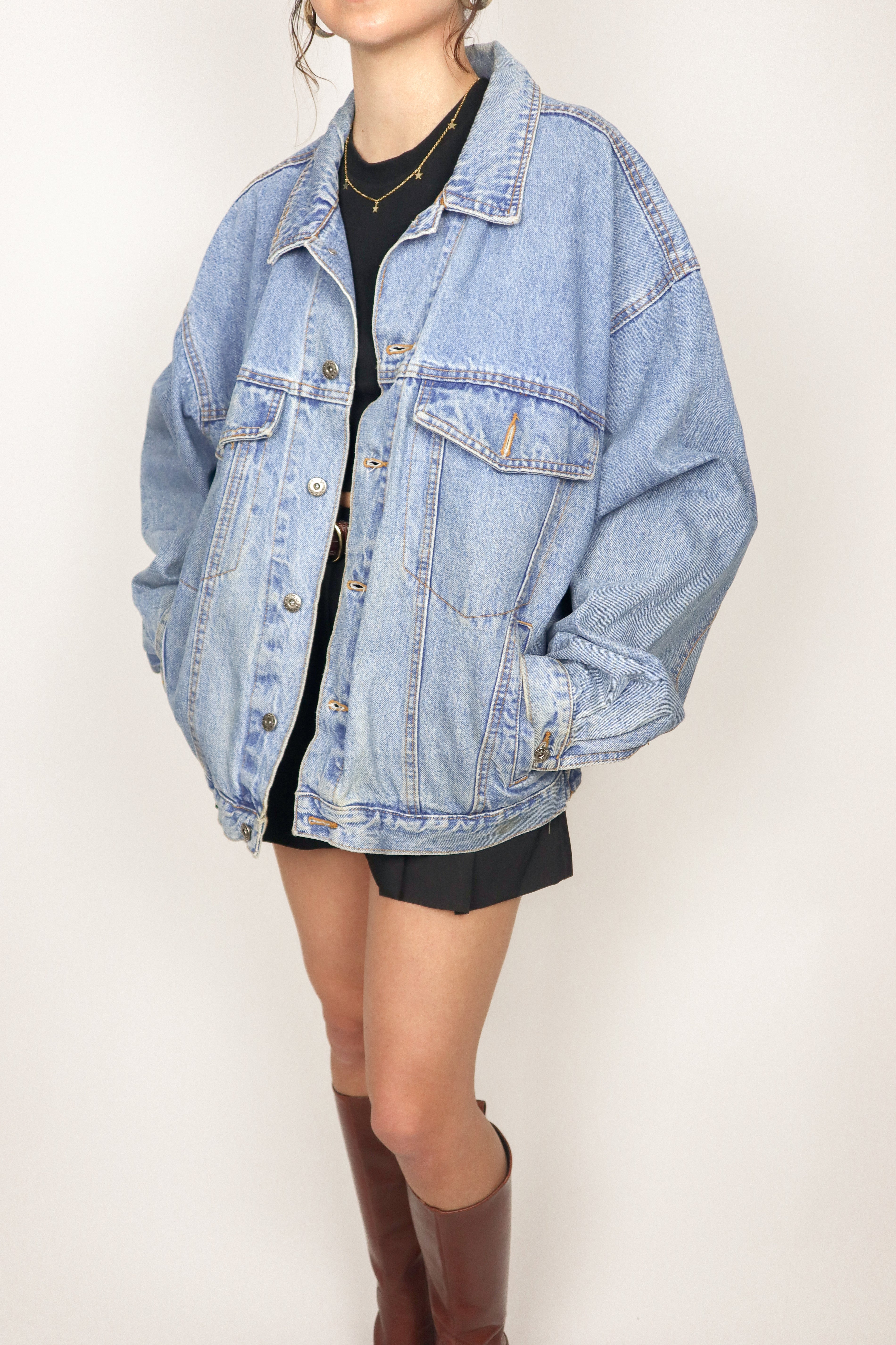 Vintage x Denim Jacket (L)