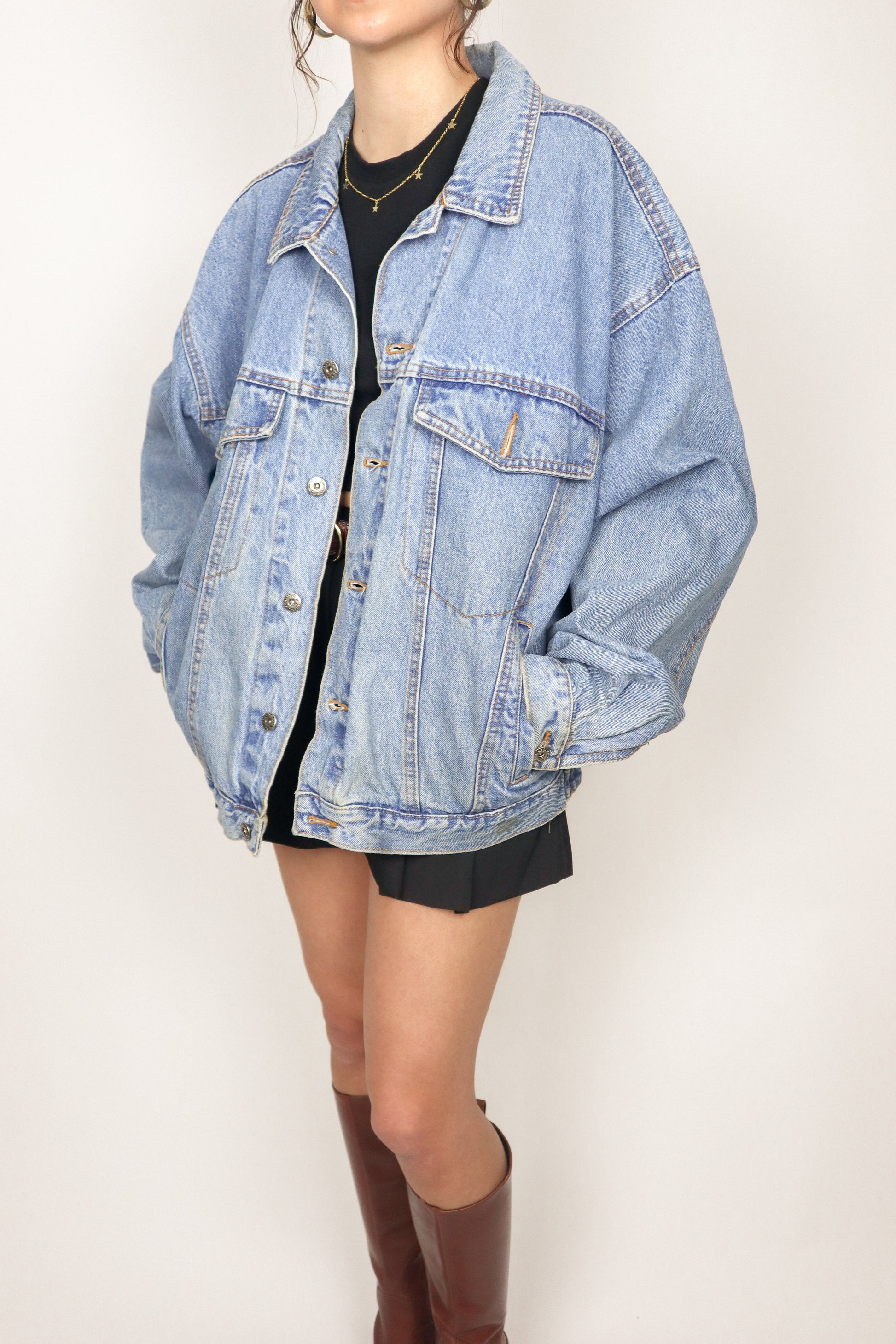 Vintage x Denim Jacket (L)