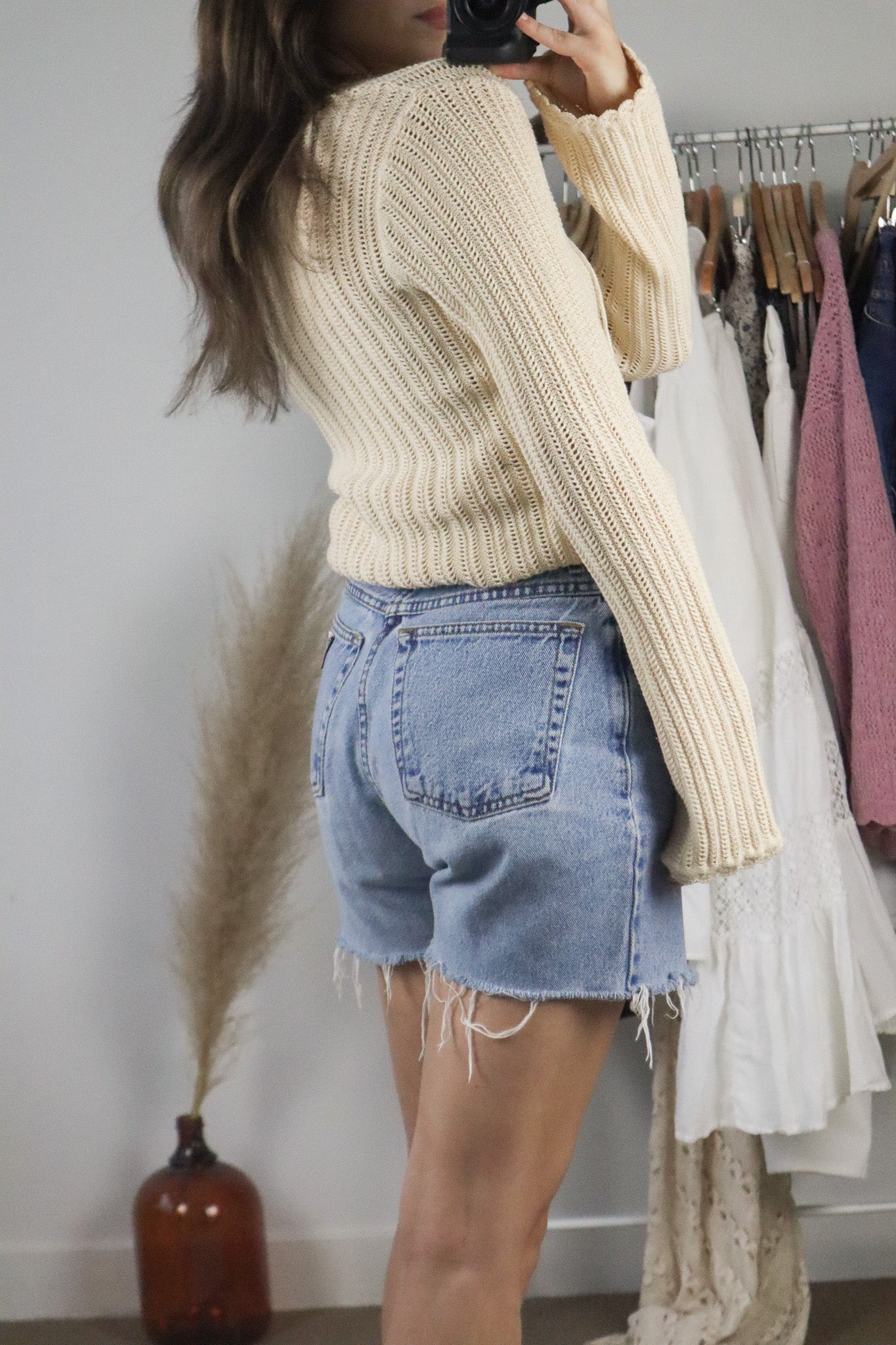 Vintage x Knit Sweater (S/M)