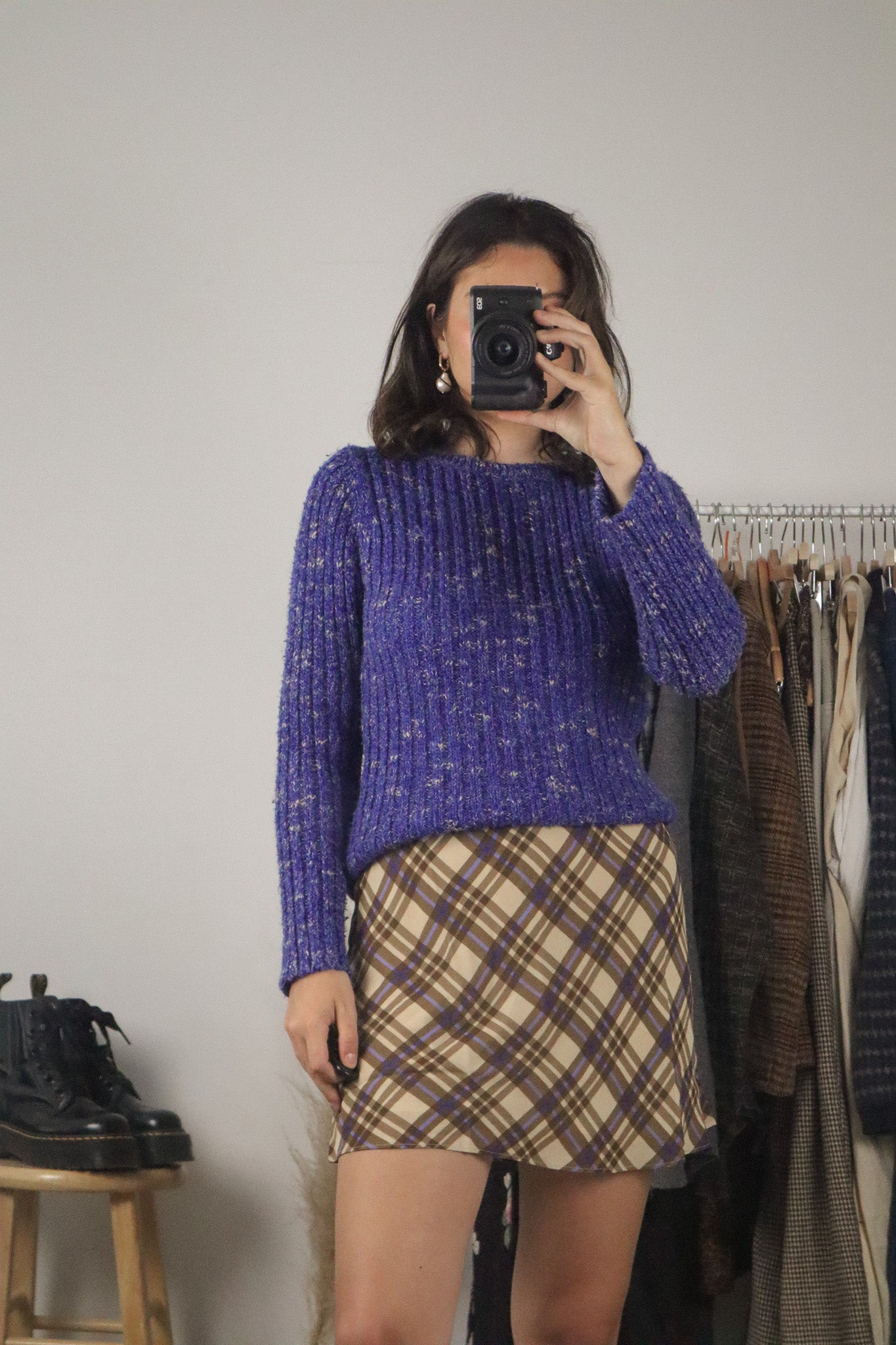 Vintage x Wool Blend Sweater (S)