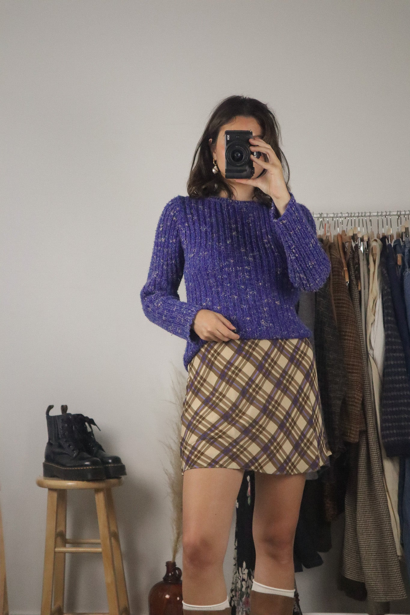 Vintage x Wool Blend Sweater (S)