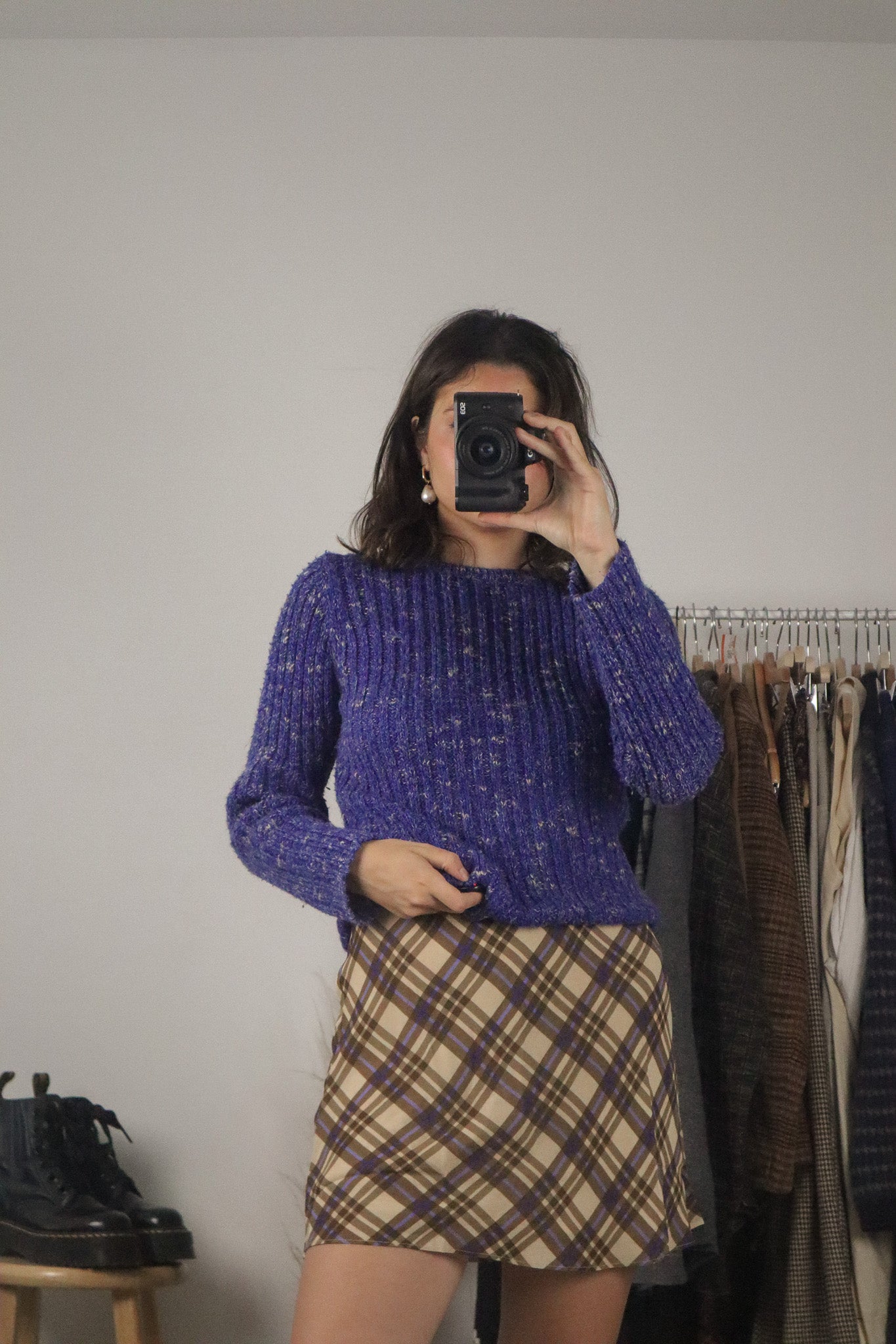 Vintage x Wool Blend Sweater (S)