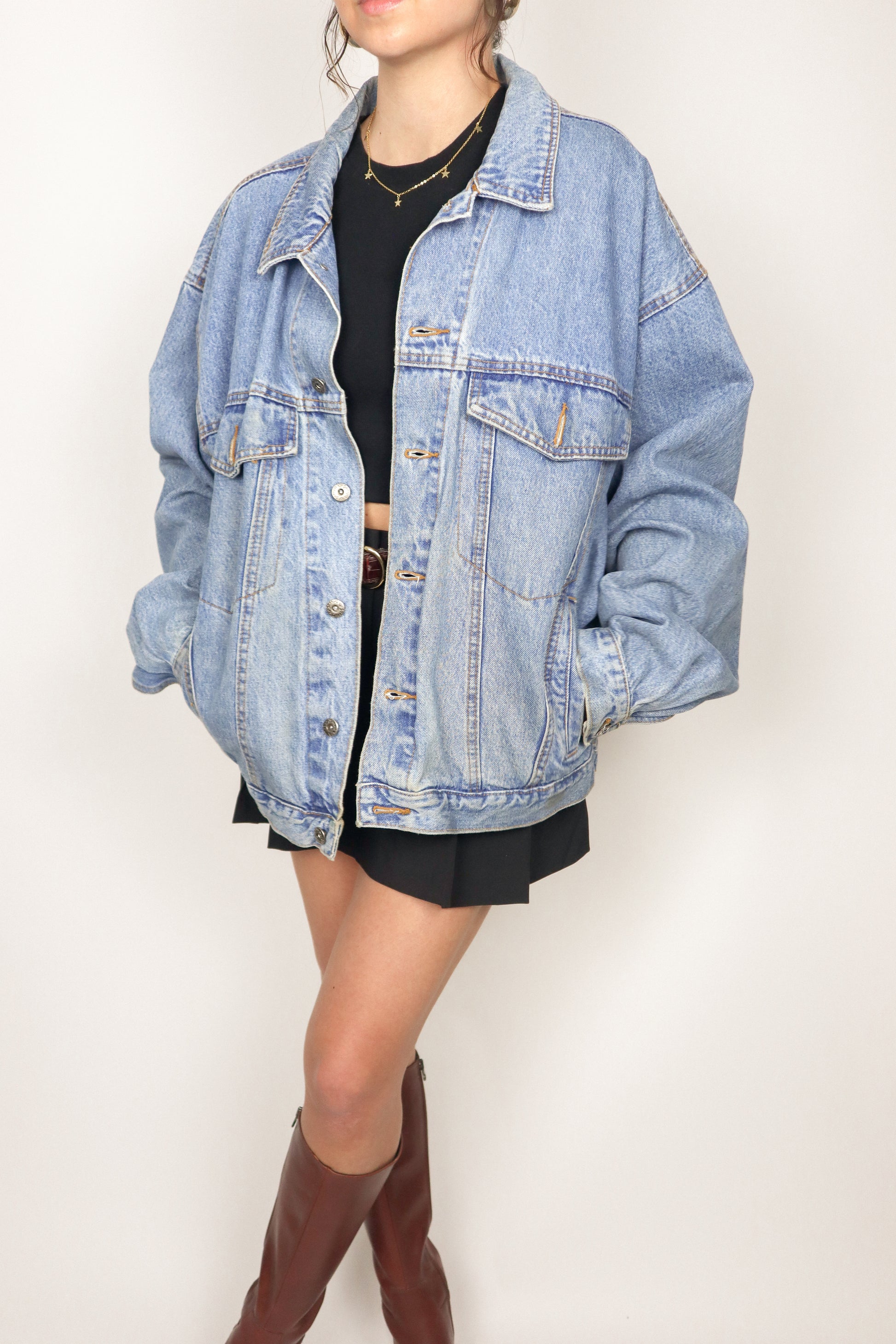 Vintage x Denim Jacket (L)