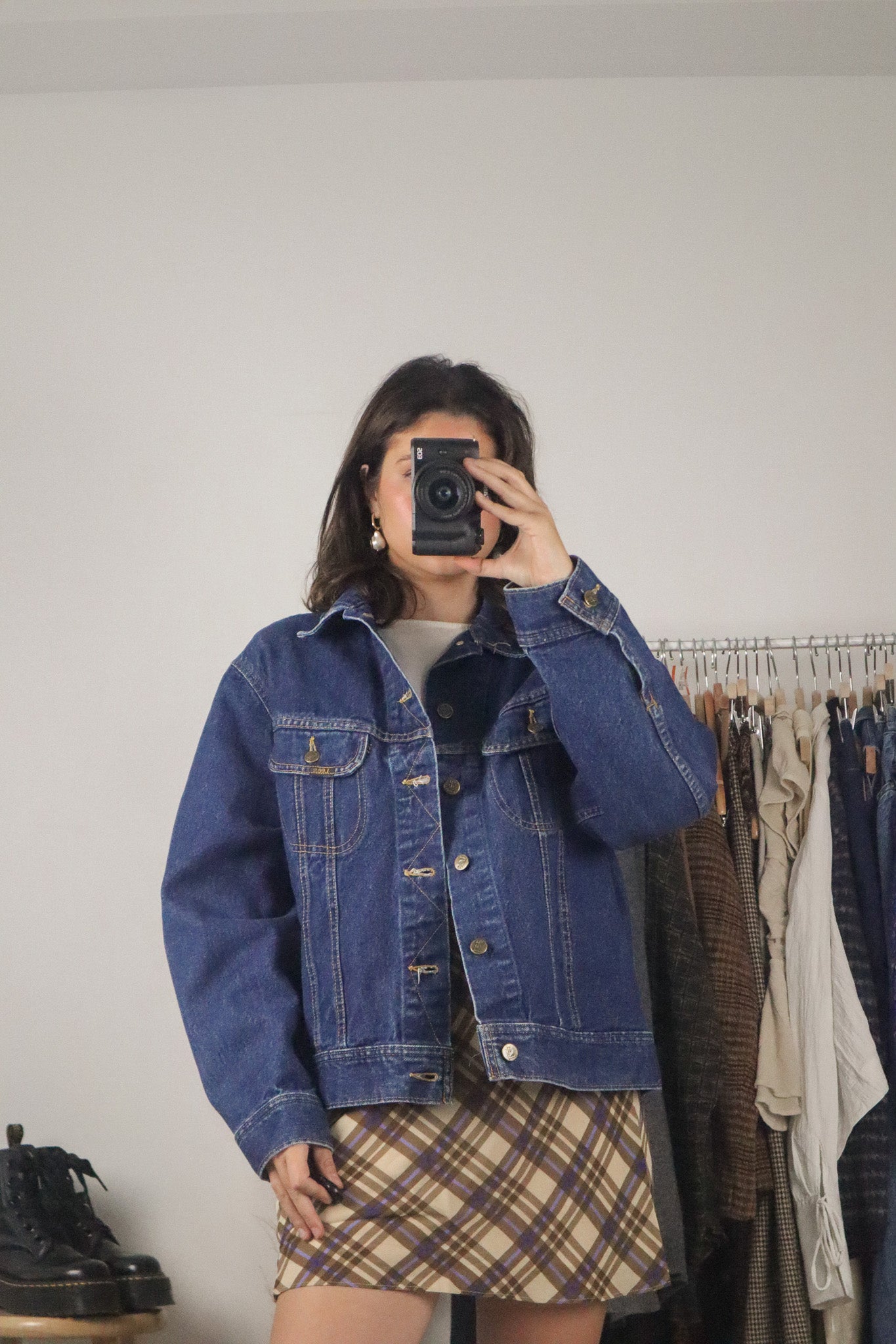 Made in Canada x Vintage x Lee Denim Jacket (M)