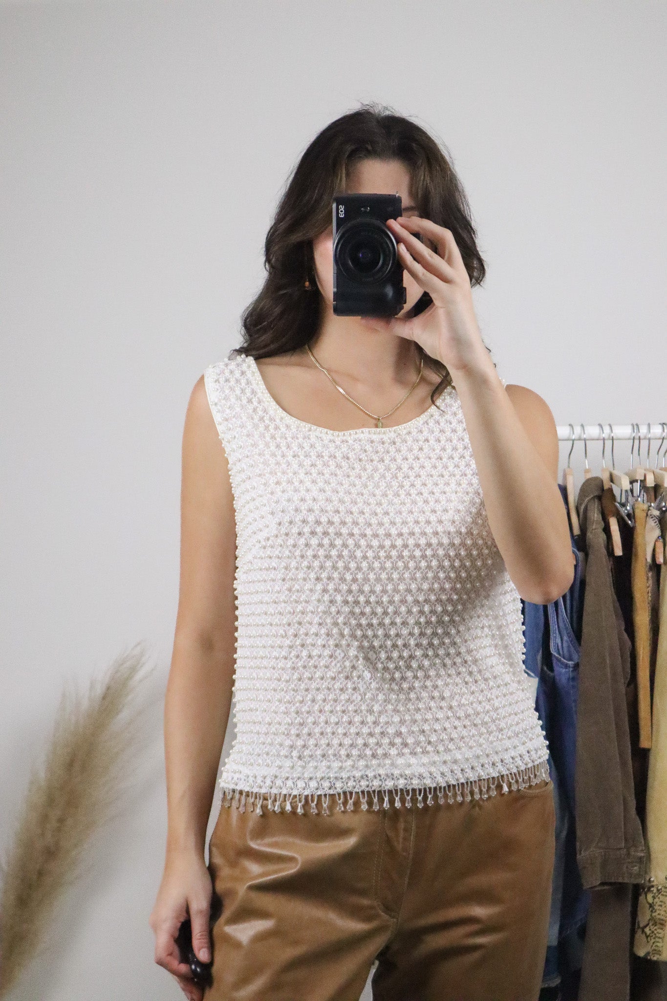 Vintage x Pearl Tank Top (L)