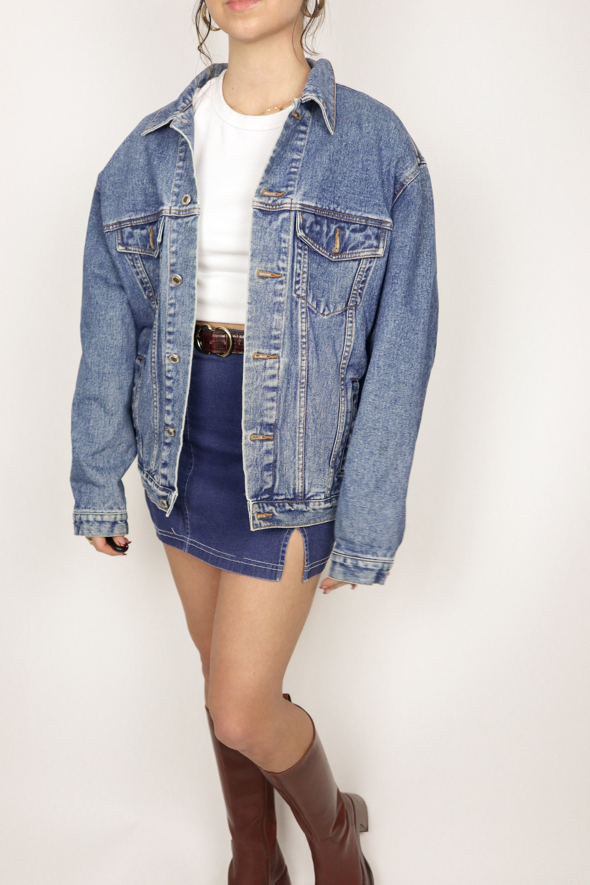 Vintage x Denim Jacket (M/L)