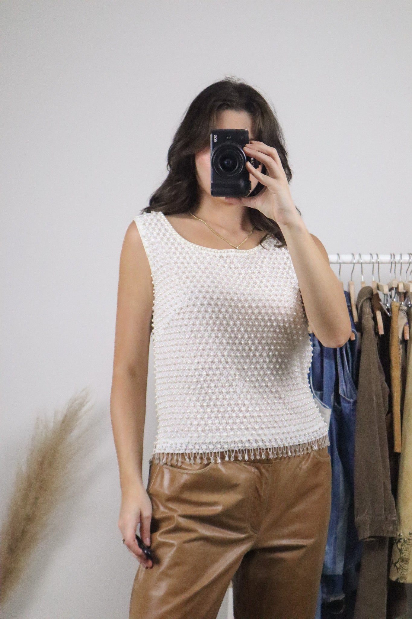 Vintage x Pearl Tank Top (L)