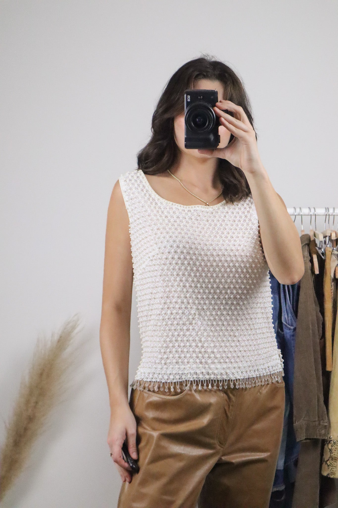 Vintage x Pearl Tank Top (L)