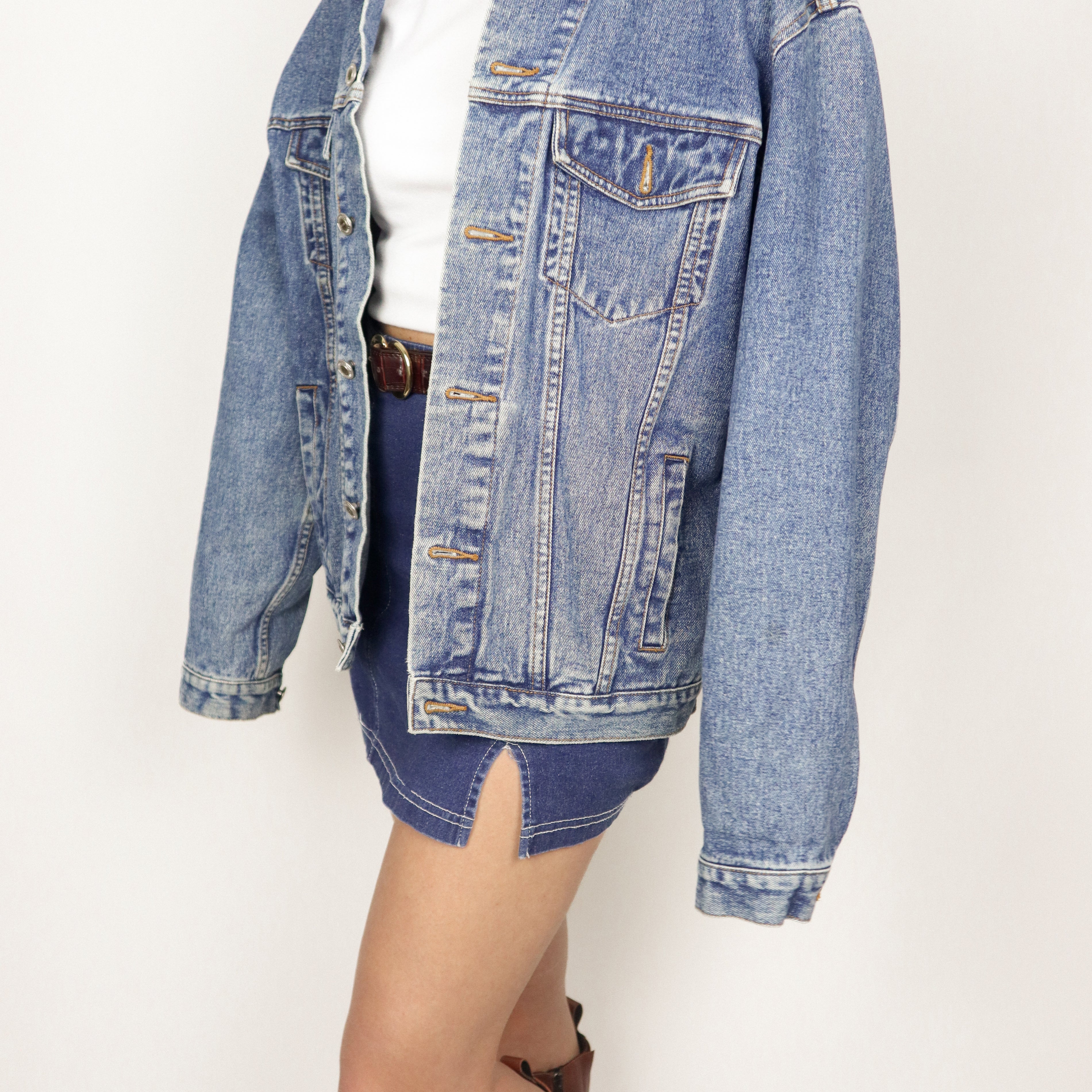 Vintage x Denim Jacket (M/L)
