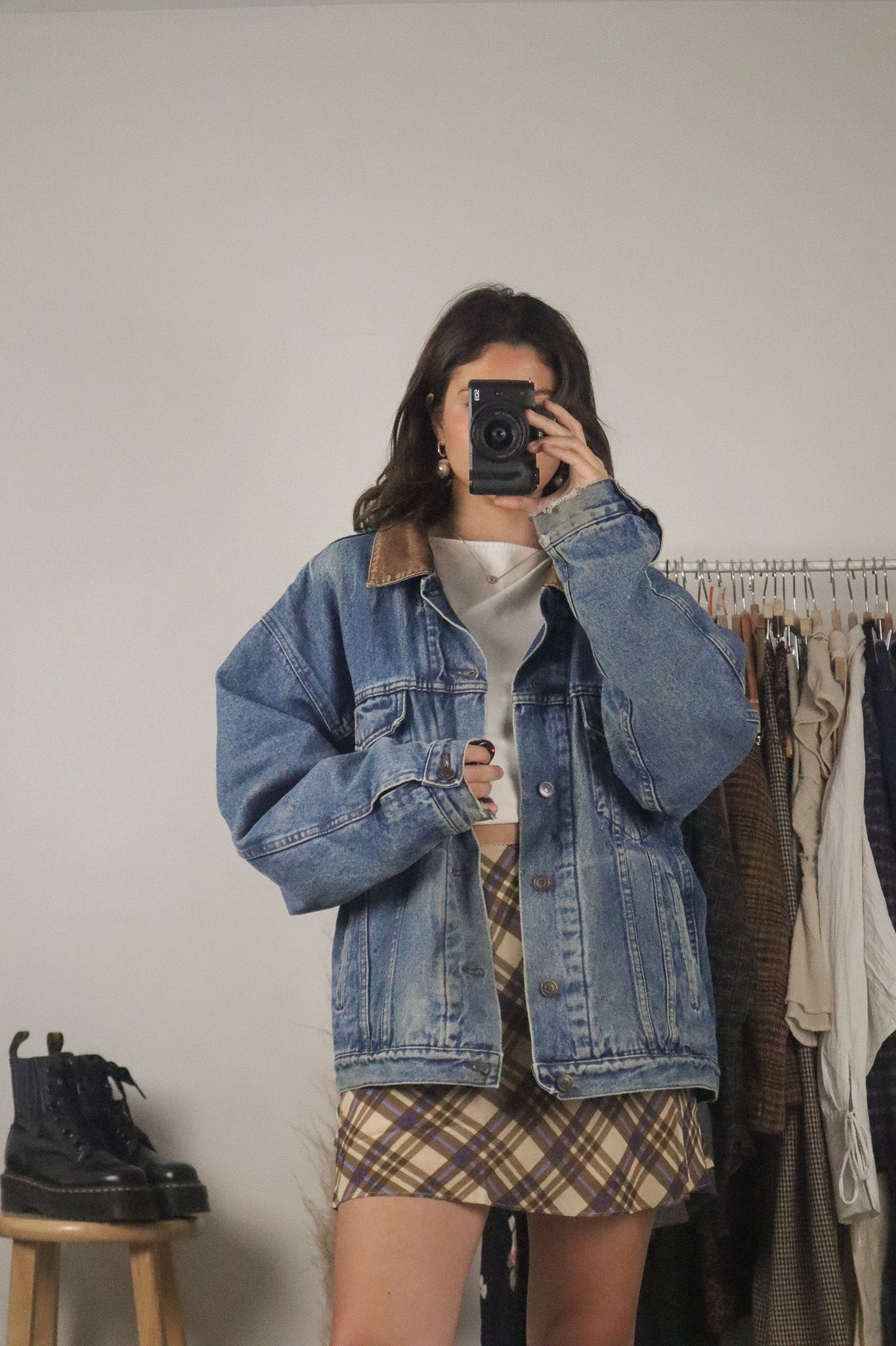Vintage x Denim Trucker Jacker (L/XL)