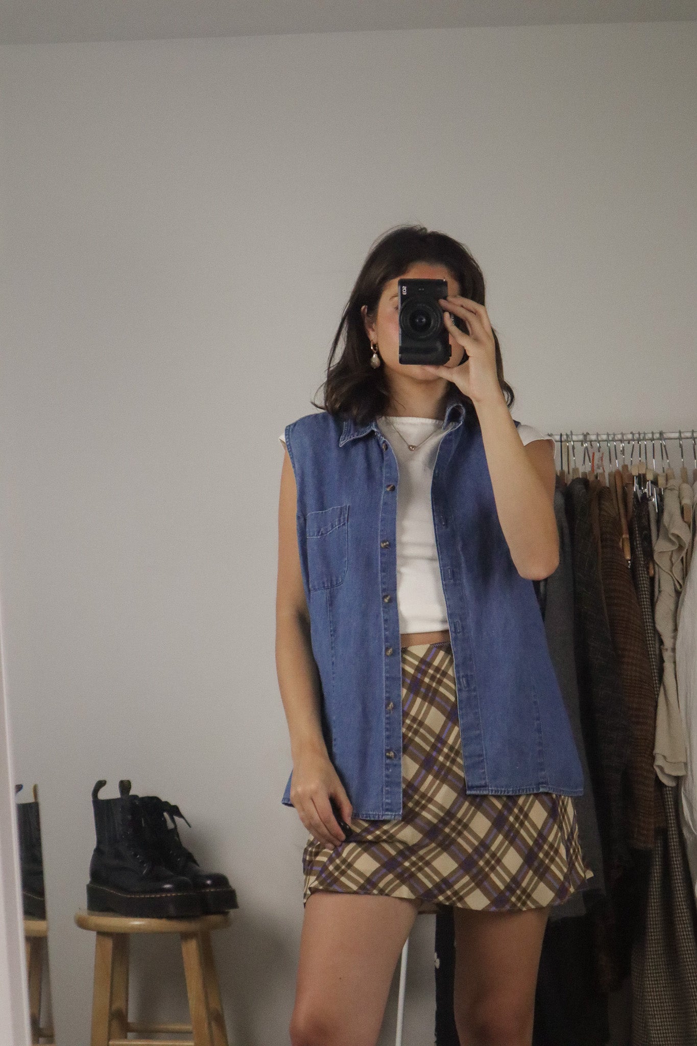 Vintage x Denim Tank (M)