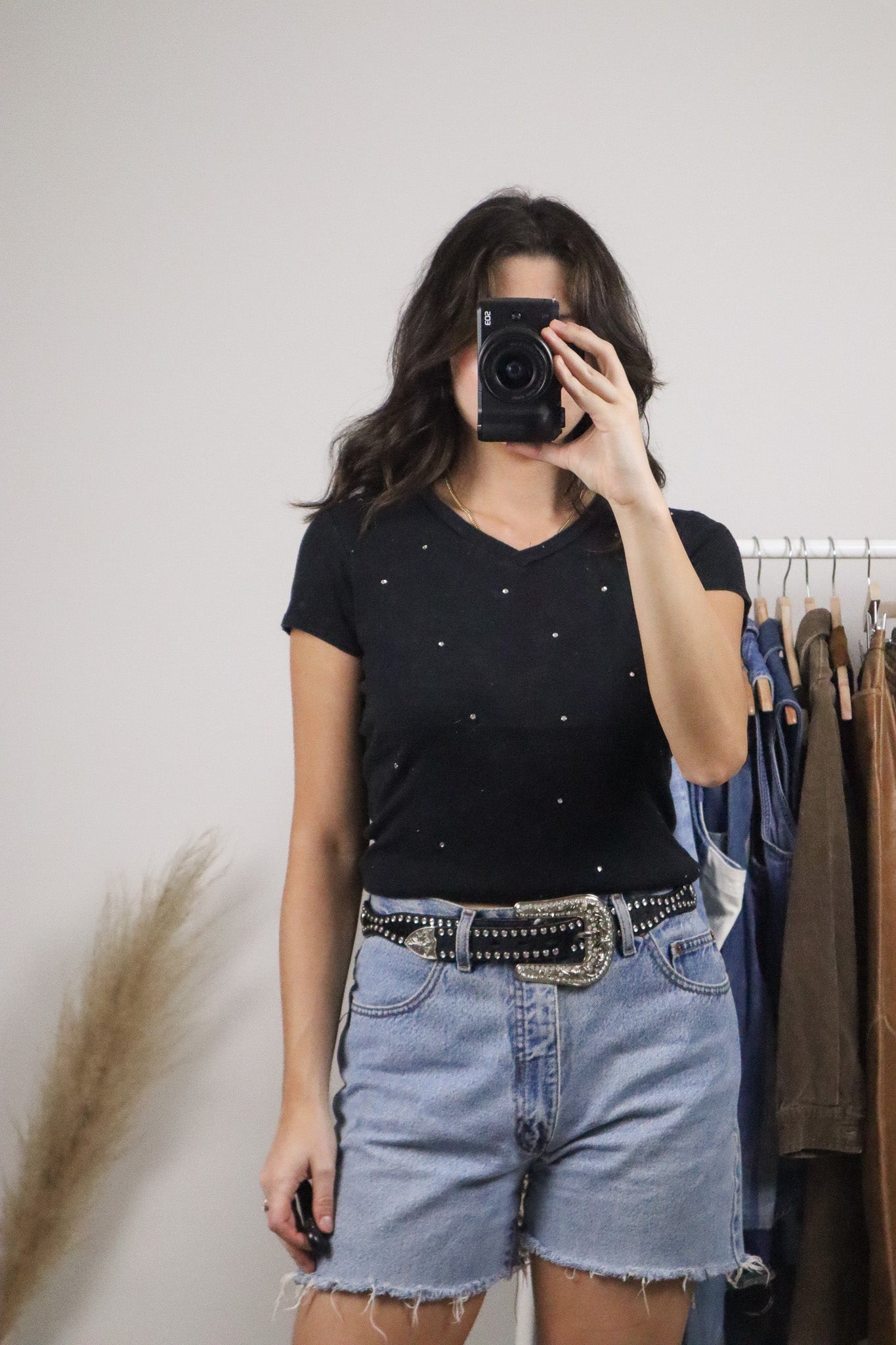 Vintage x Cotton Rhinstone T-Shirt (M)