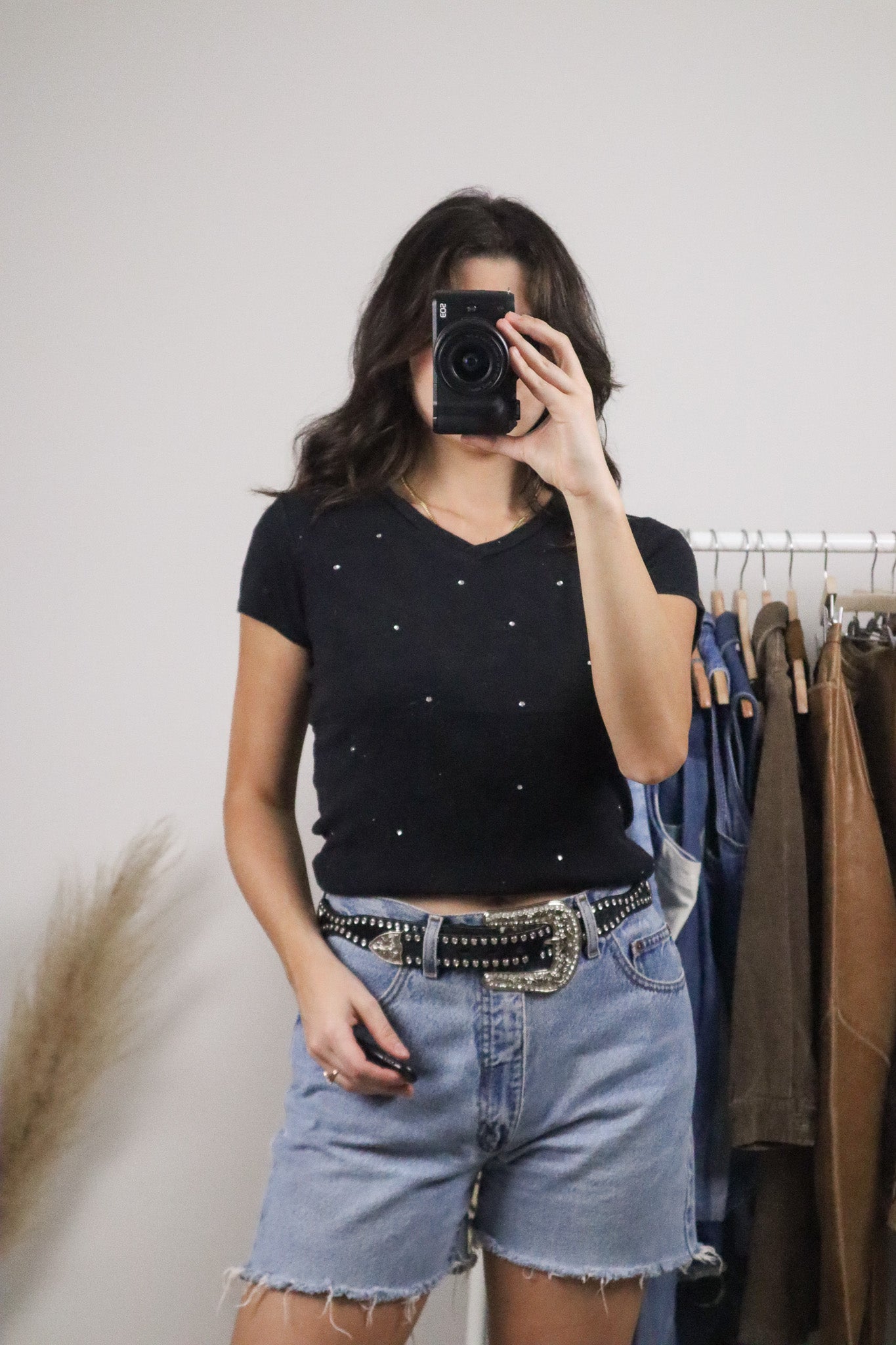 Vintage x Cotton Rhinstone T-Shirt (M)