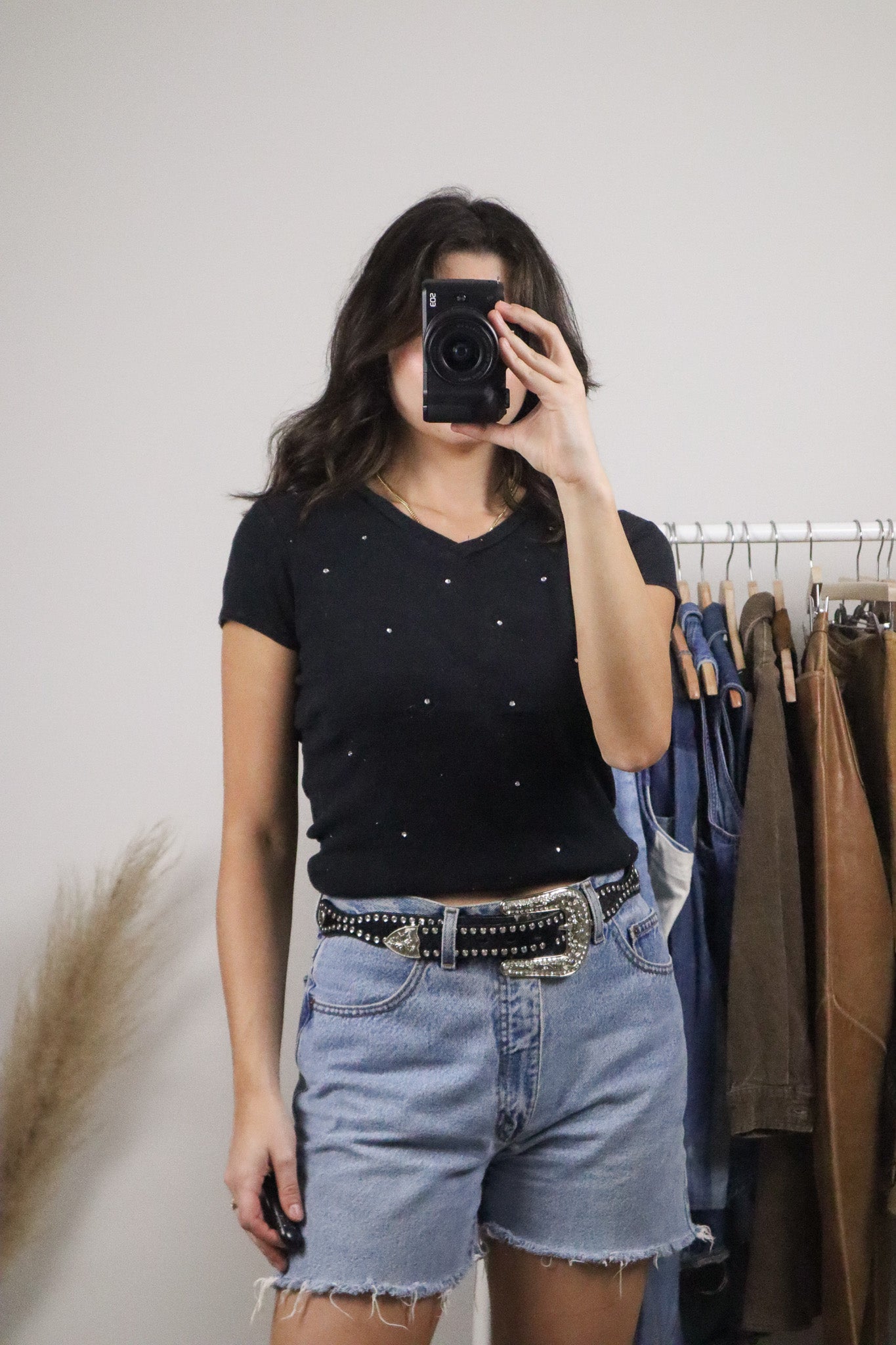 Vintage x Cotton Rhinstone T-Shirt (M)