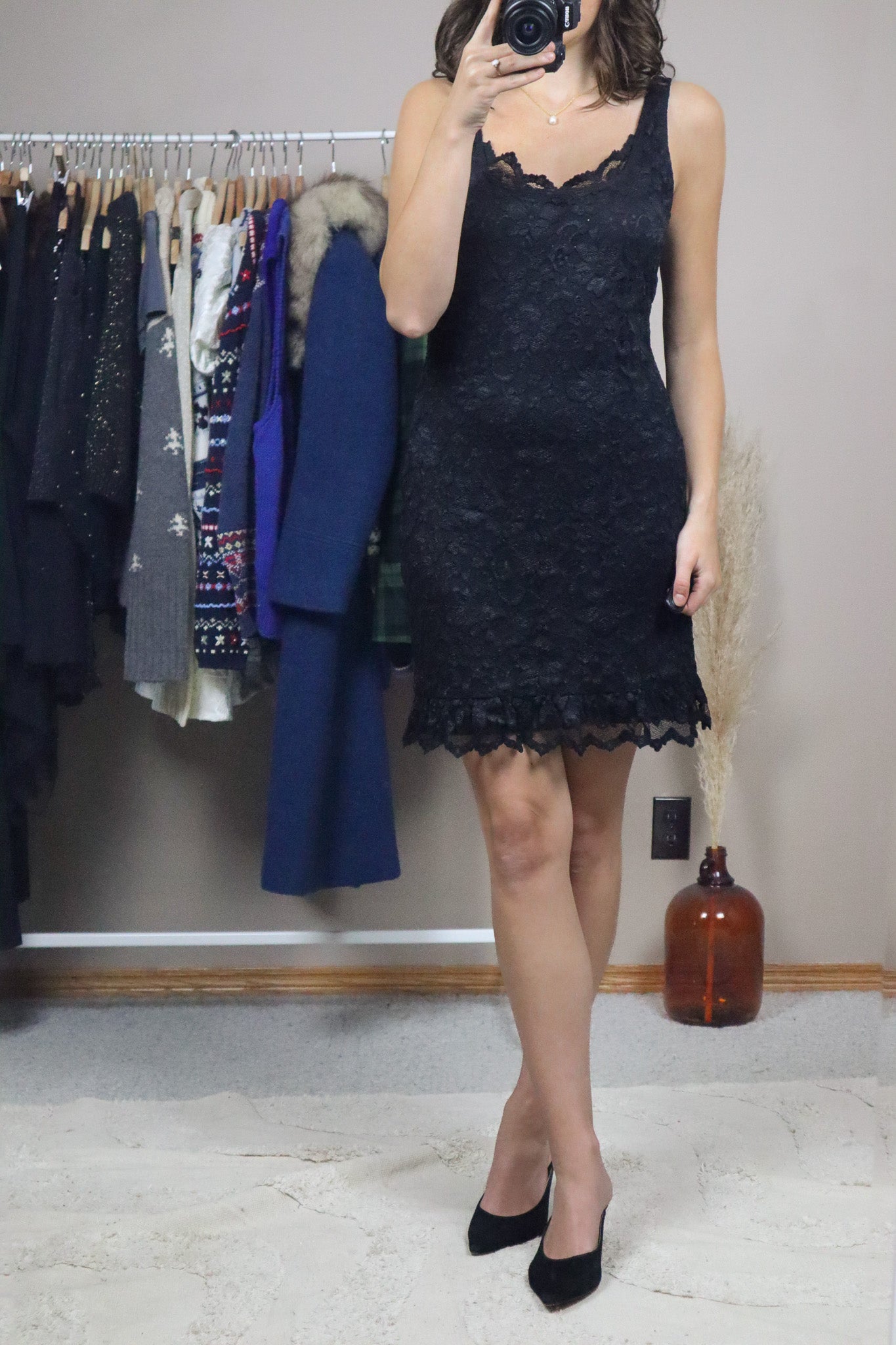 Made in Canada x Vintage x Lace Dress (6)