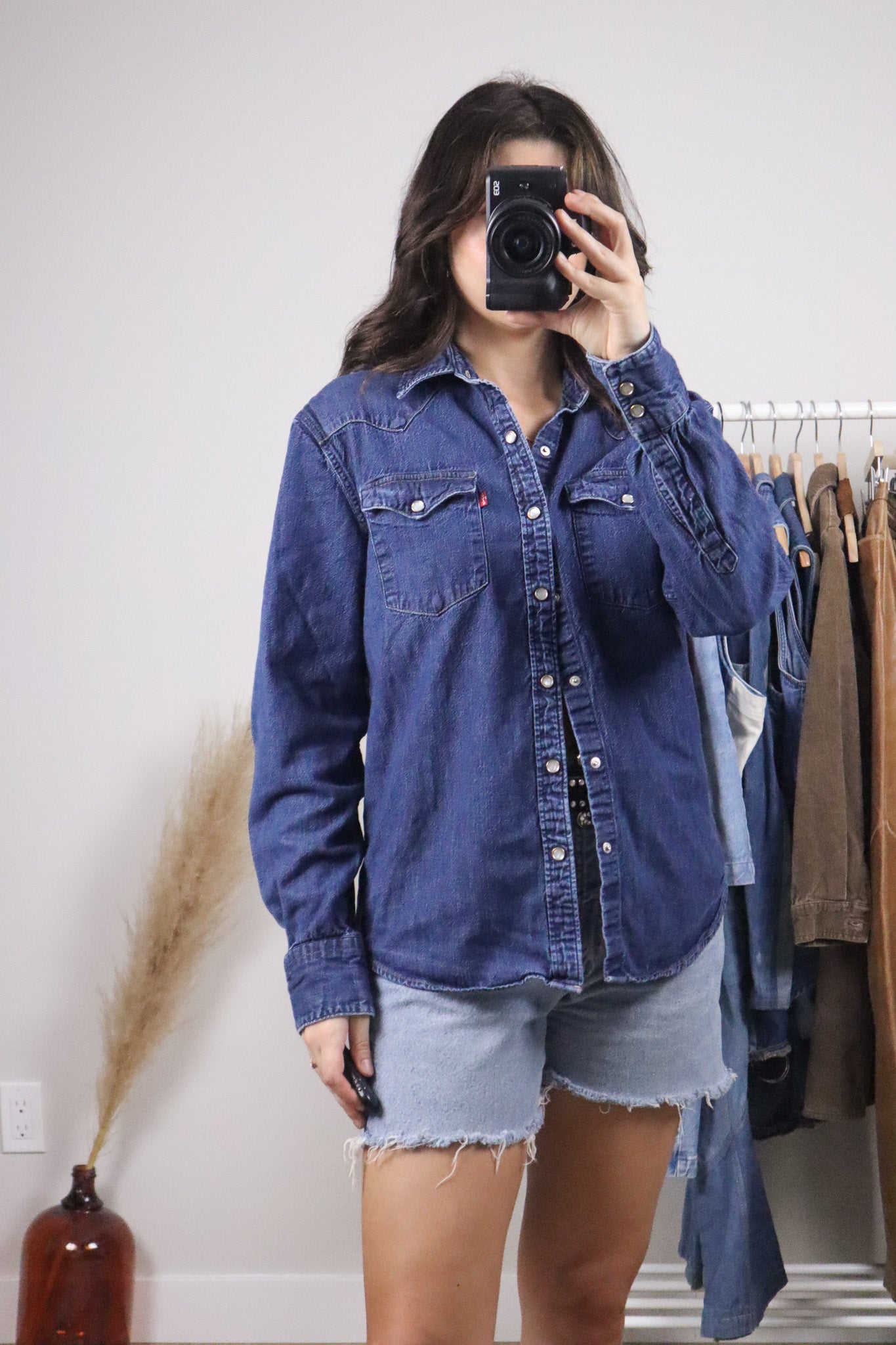 Modern x Denim Button Down (S/M)