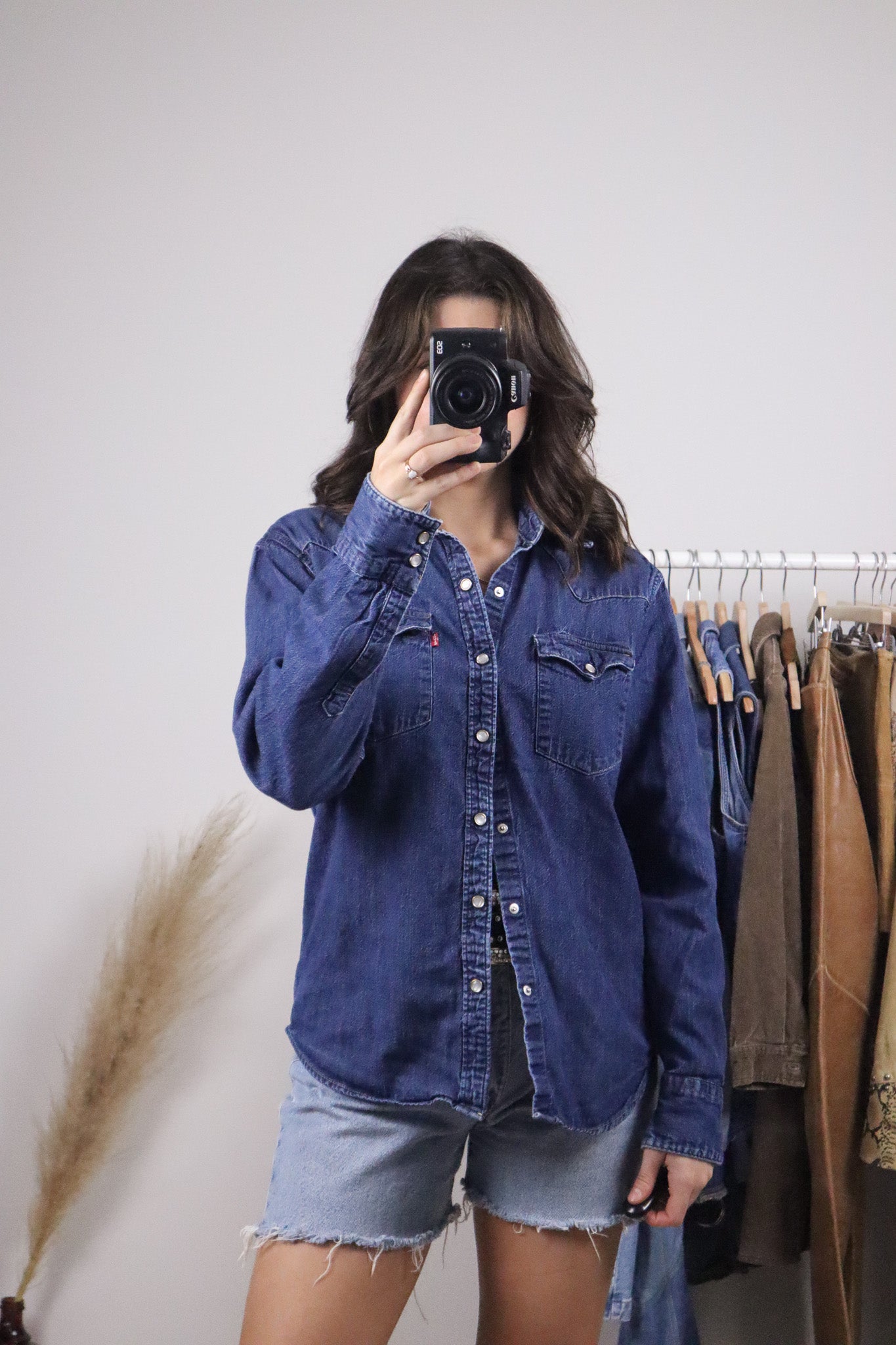 Modern x Denim Button Down (S/M)