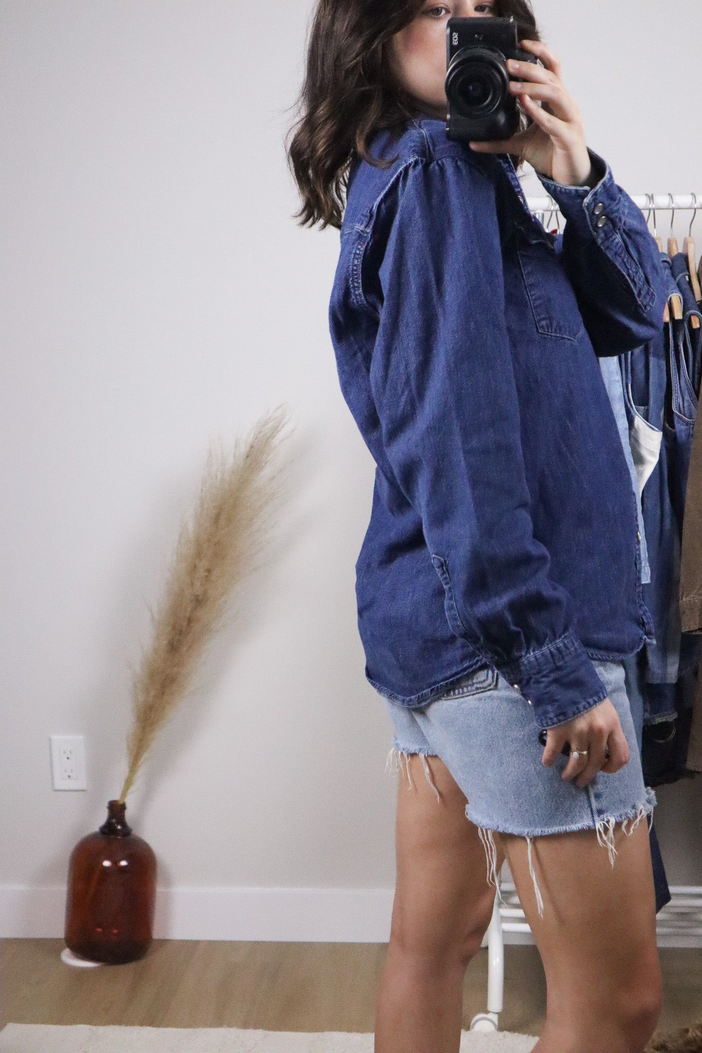 Modern x Denim Button Down (S/M)
