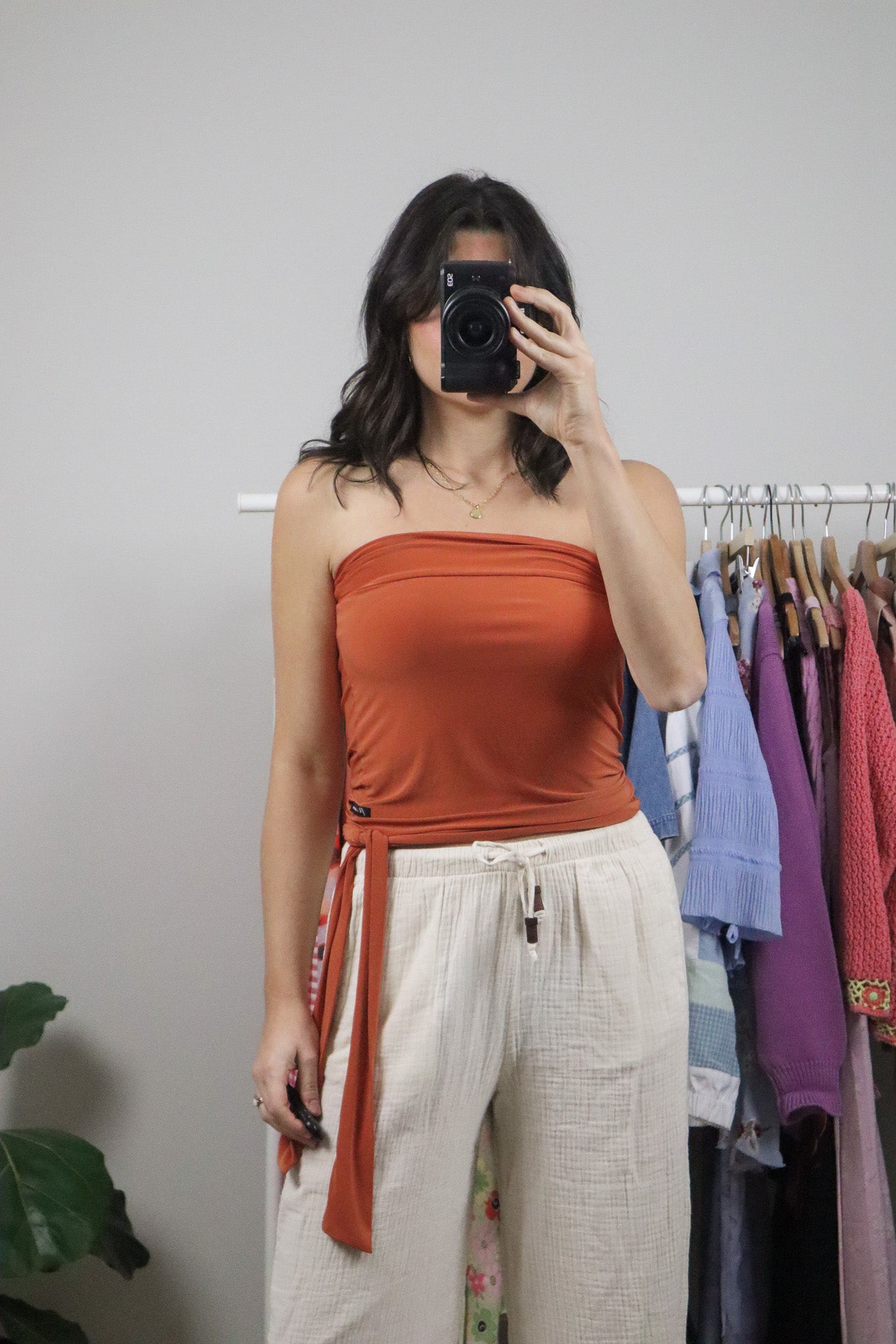 Vintage x Tube Top (XS/S)
