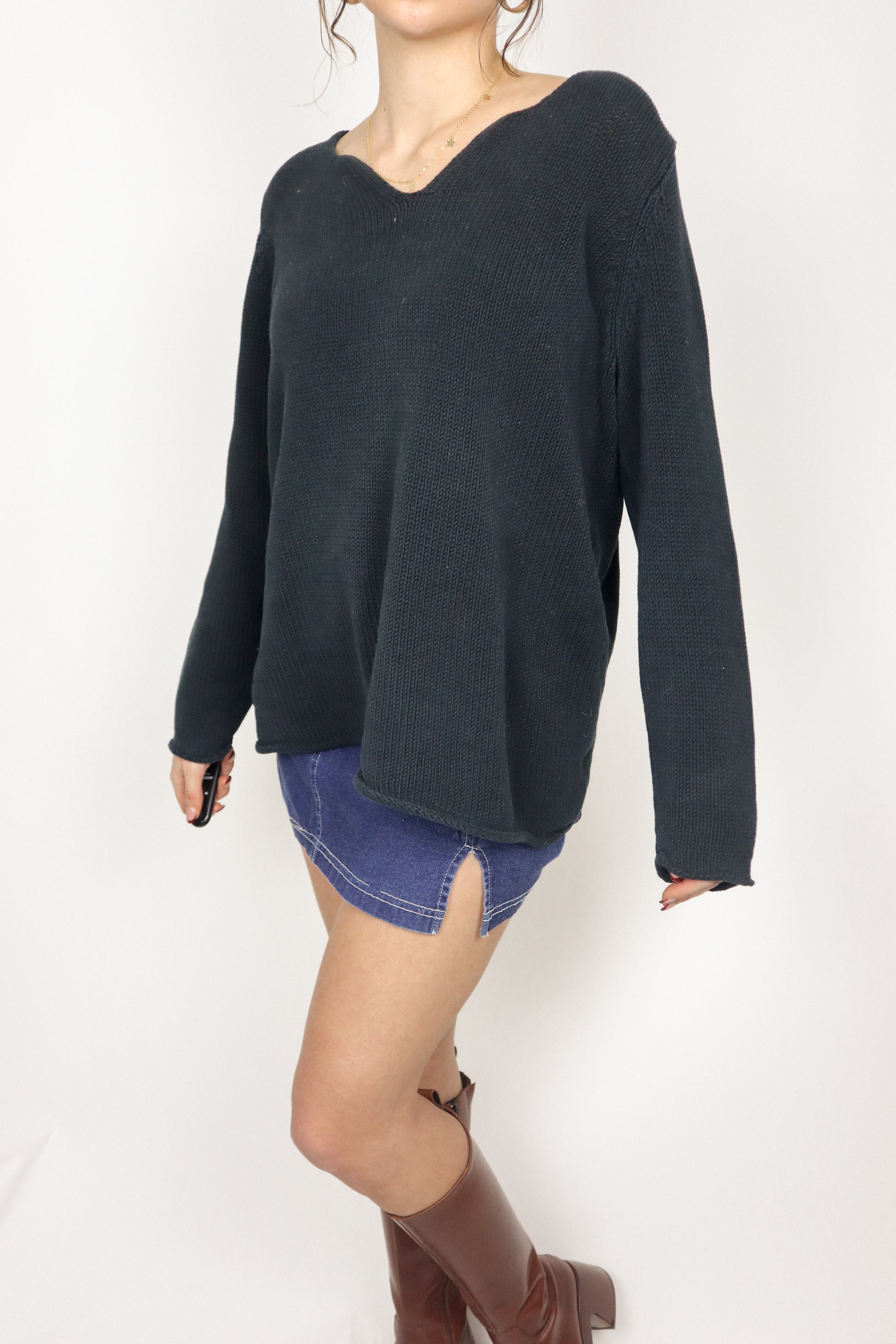 Vintage x Knit Sweater (S/M)