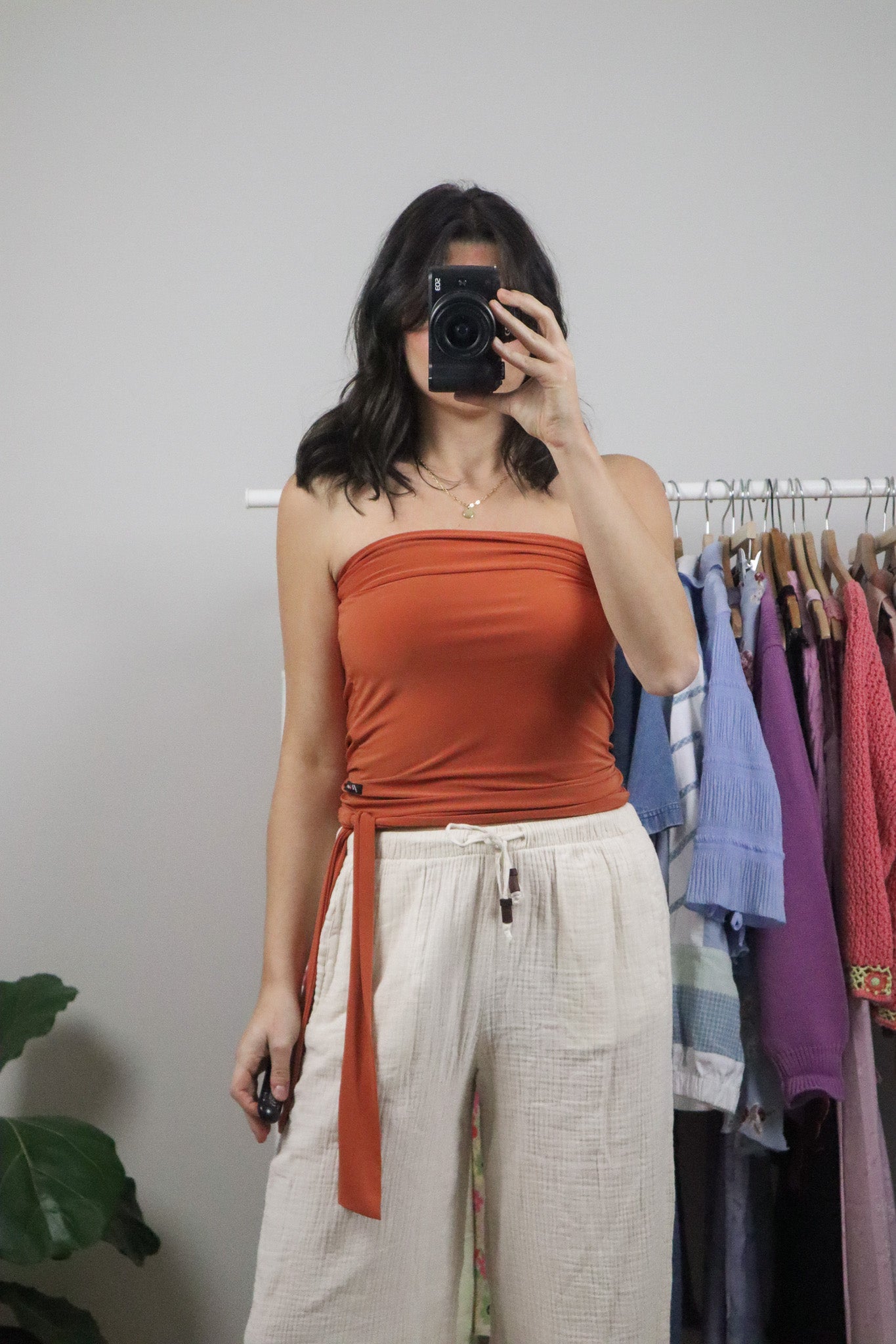 Vintage x Tube Top (XS/S)