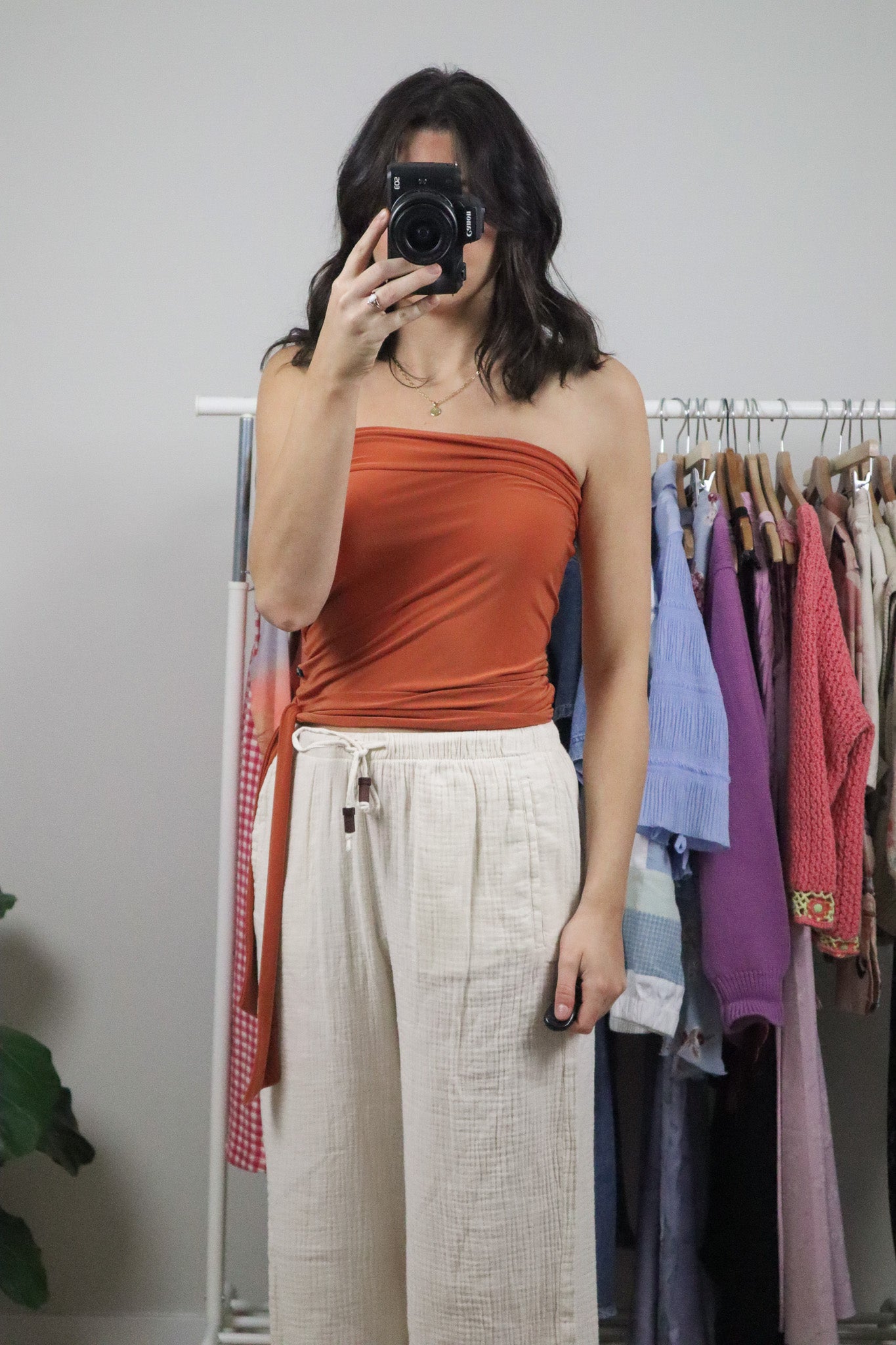 Vintage x Tube Top (XS/S)