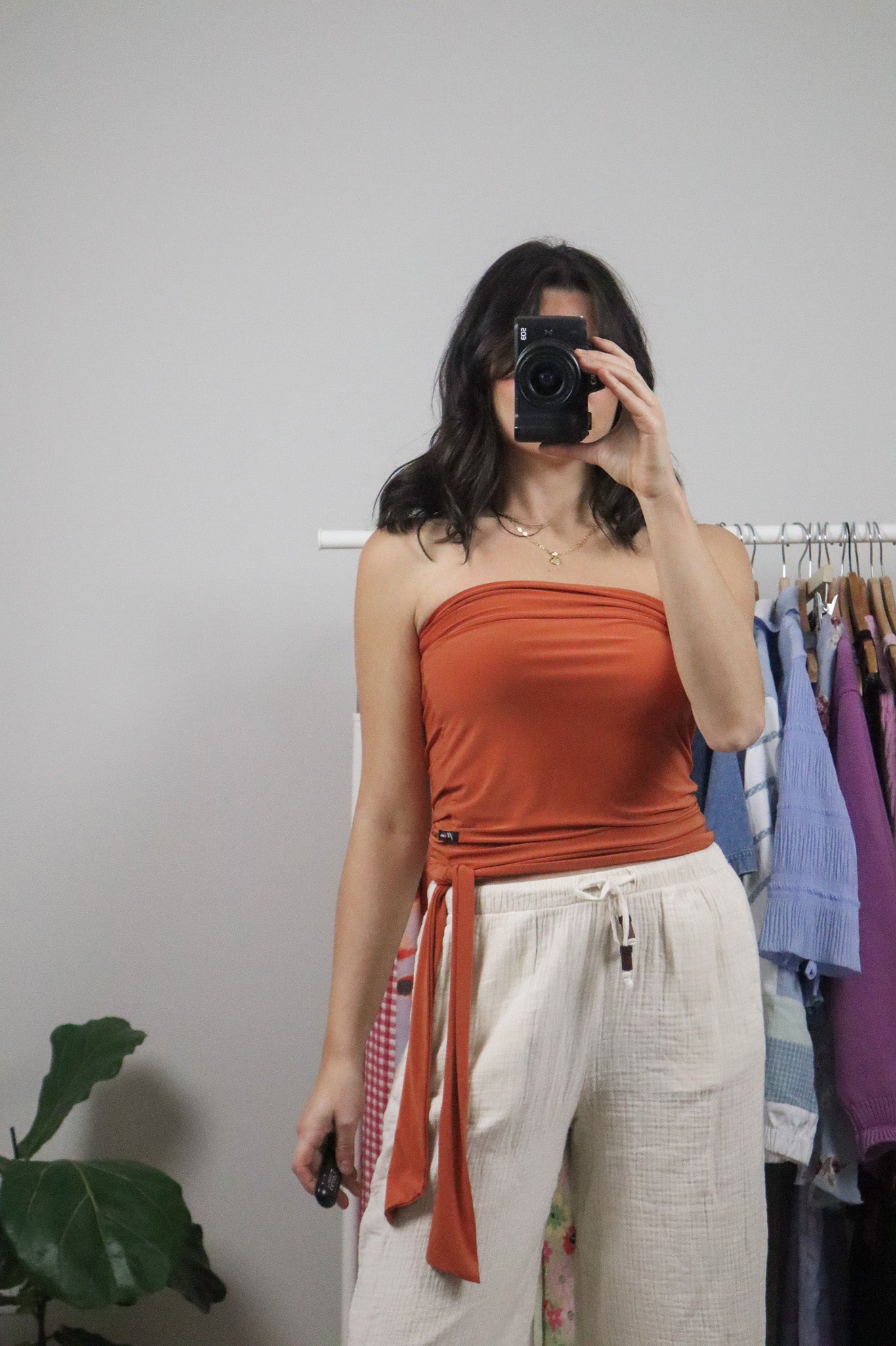 Vintage x Tube Top (XS/S)
