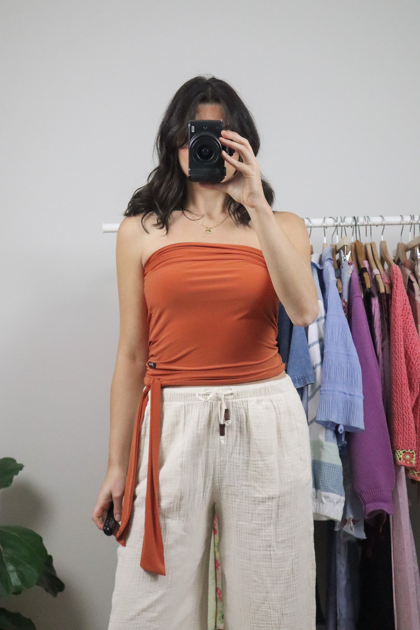 Vintage x Tube Top (XS/S)