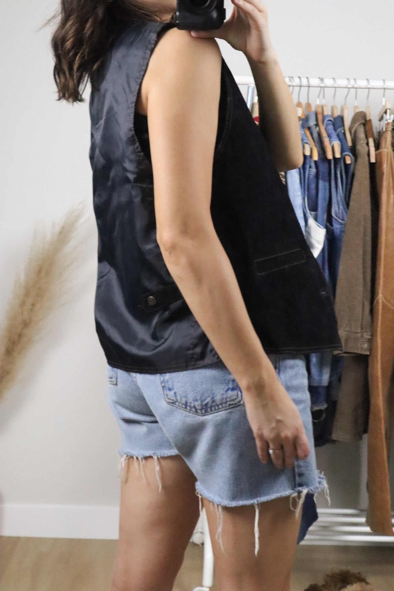 Deadstock x Vintage x Suede Vest (M)