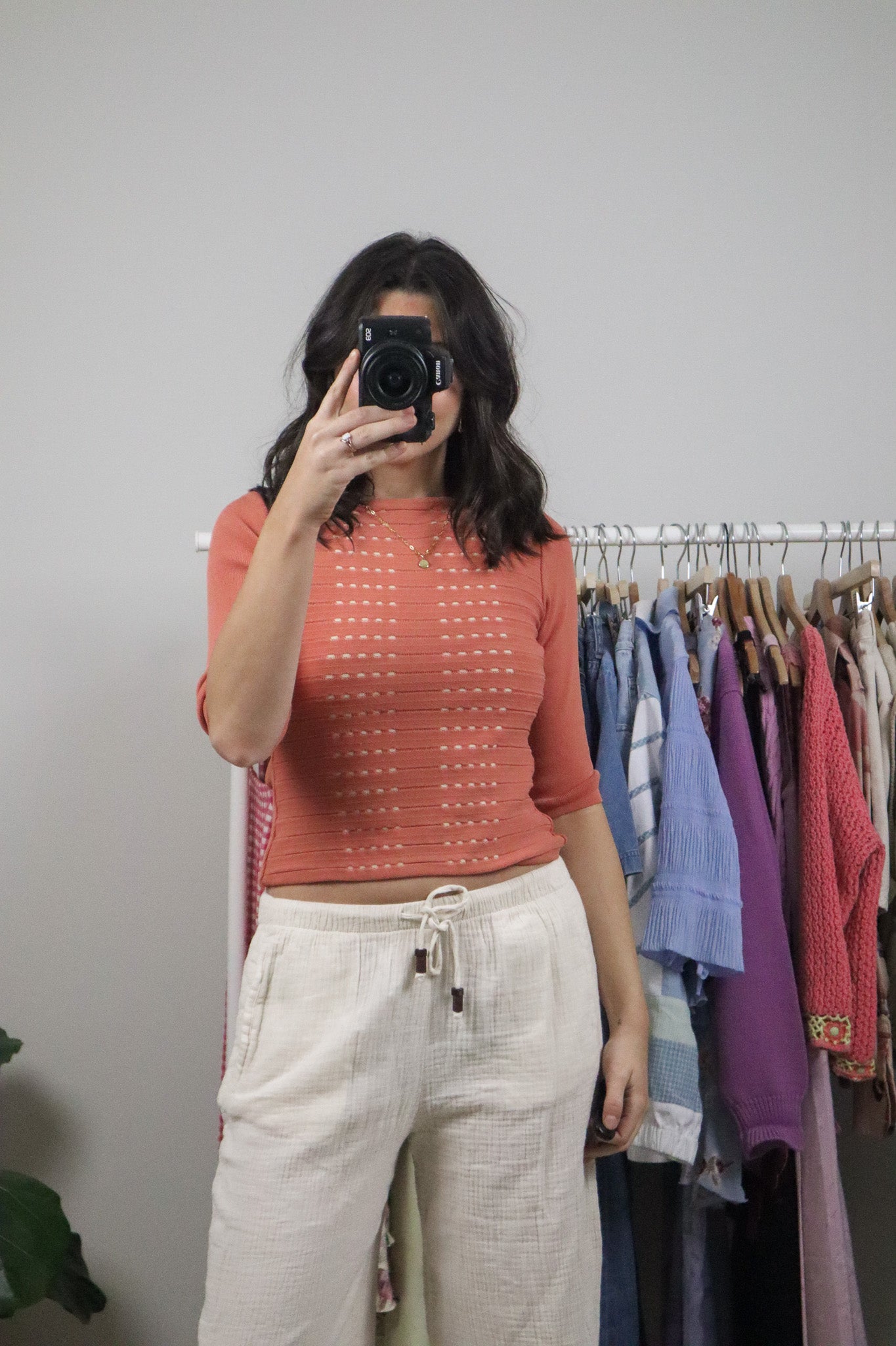 Vintage x Textured Top (S)