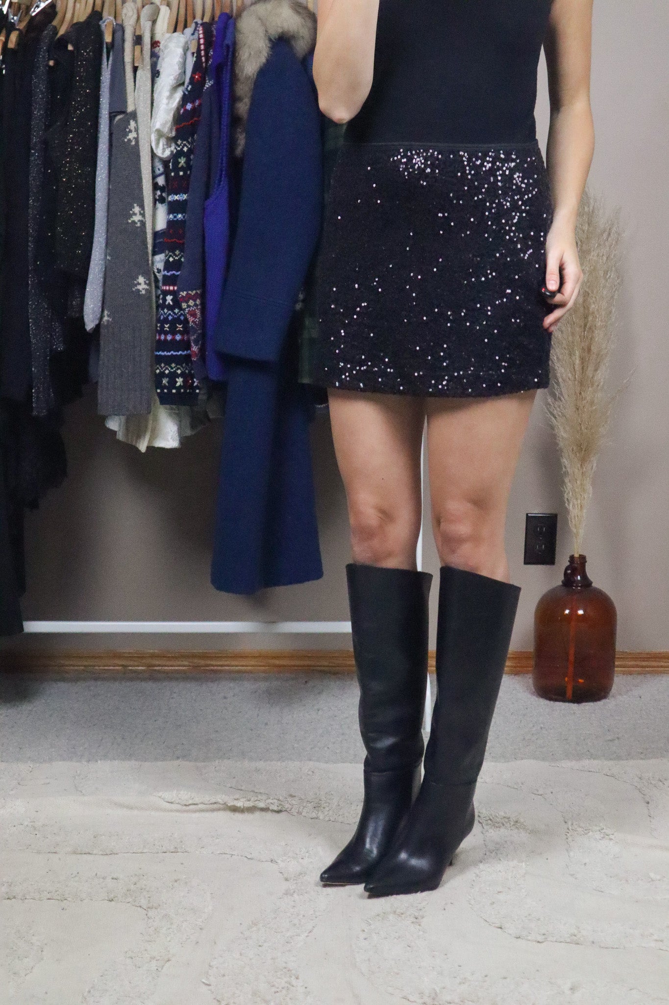 Modern x Sequence Mini Skirt (S)