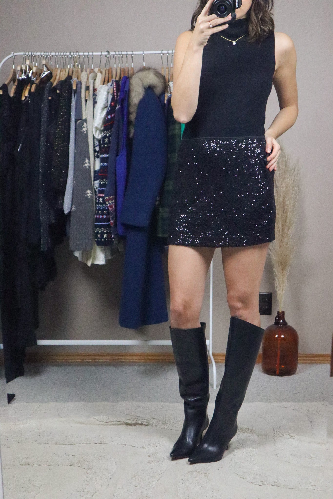 Modern x Sequence Mini Skirt (S)