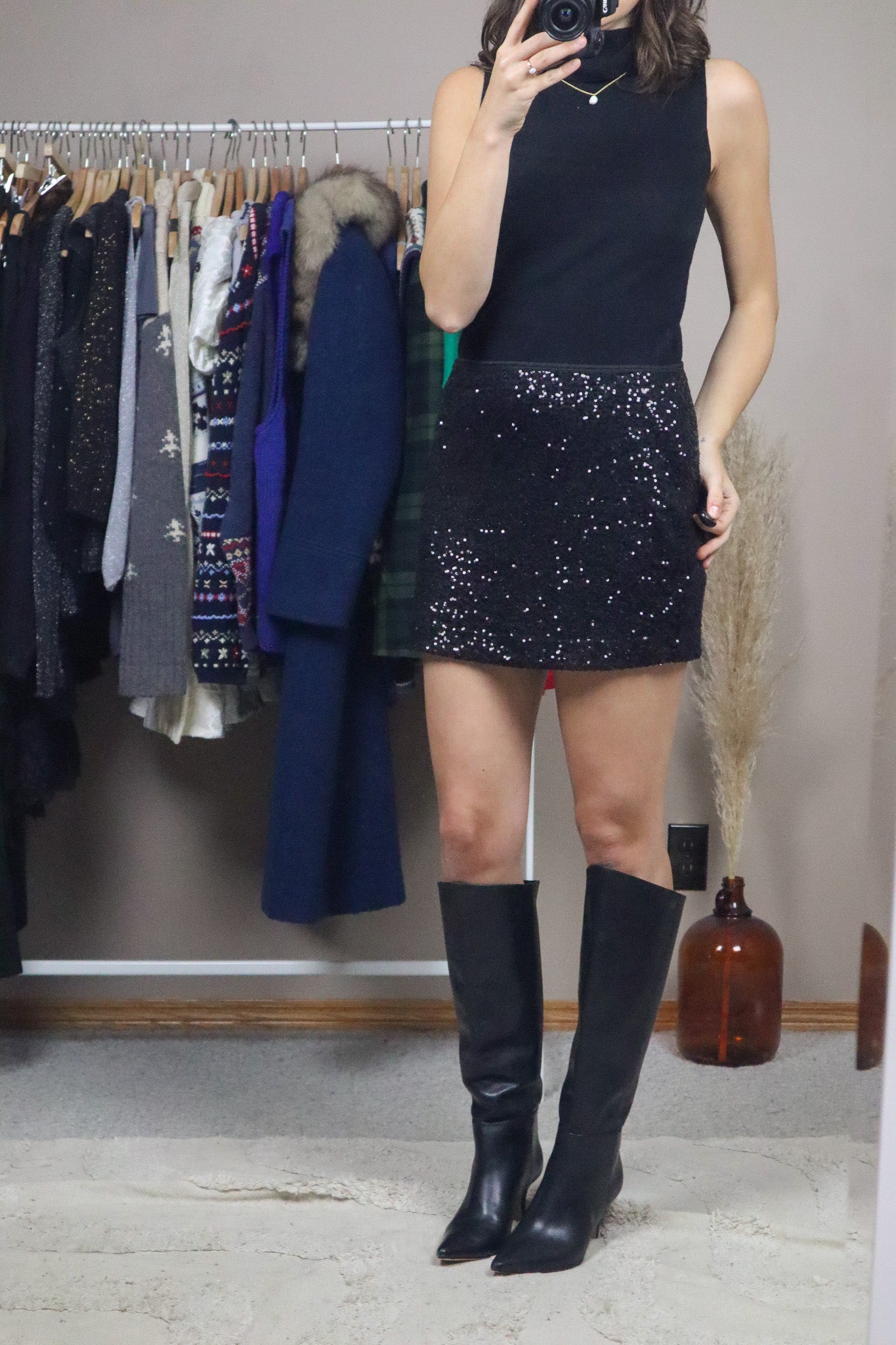 Modern x Sequence Mini Skirt (S)