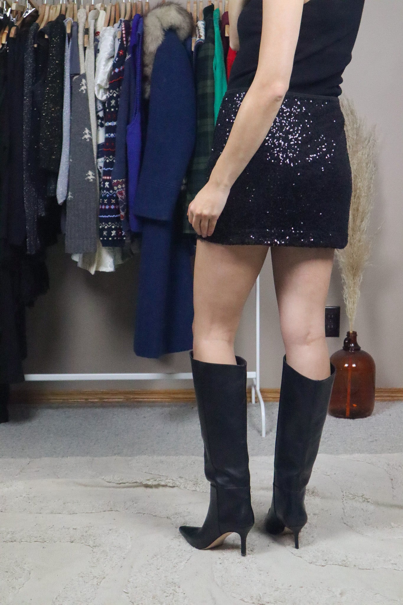 Modern x Sequence Mini Skirt (S)
