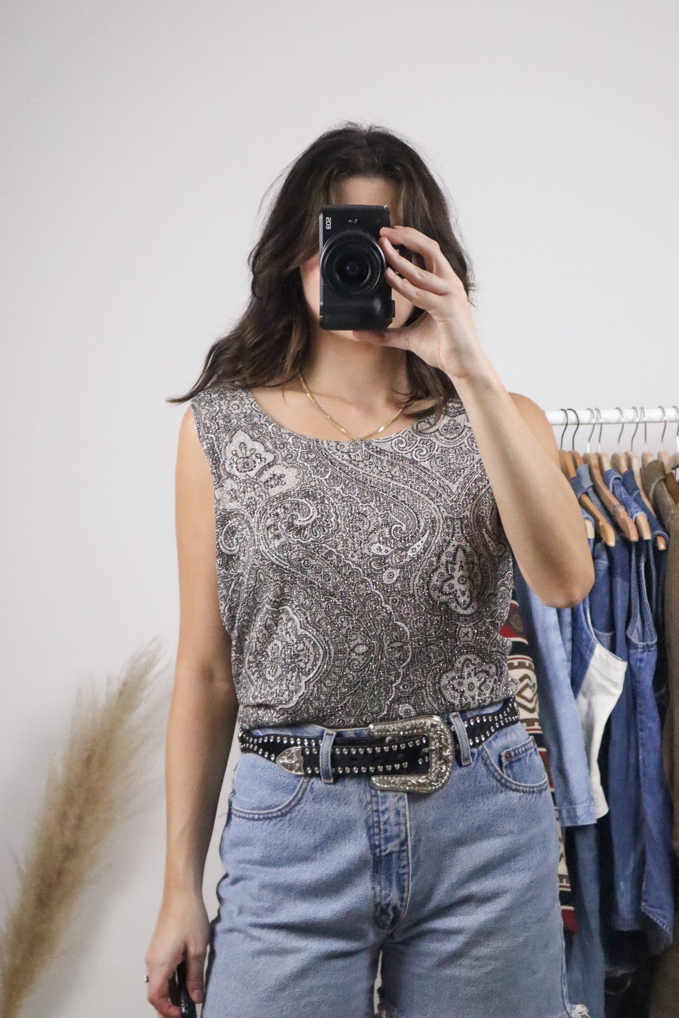 Vintage x Sequence Paisley Tank (L/XL)