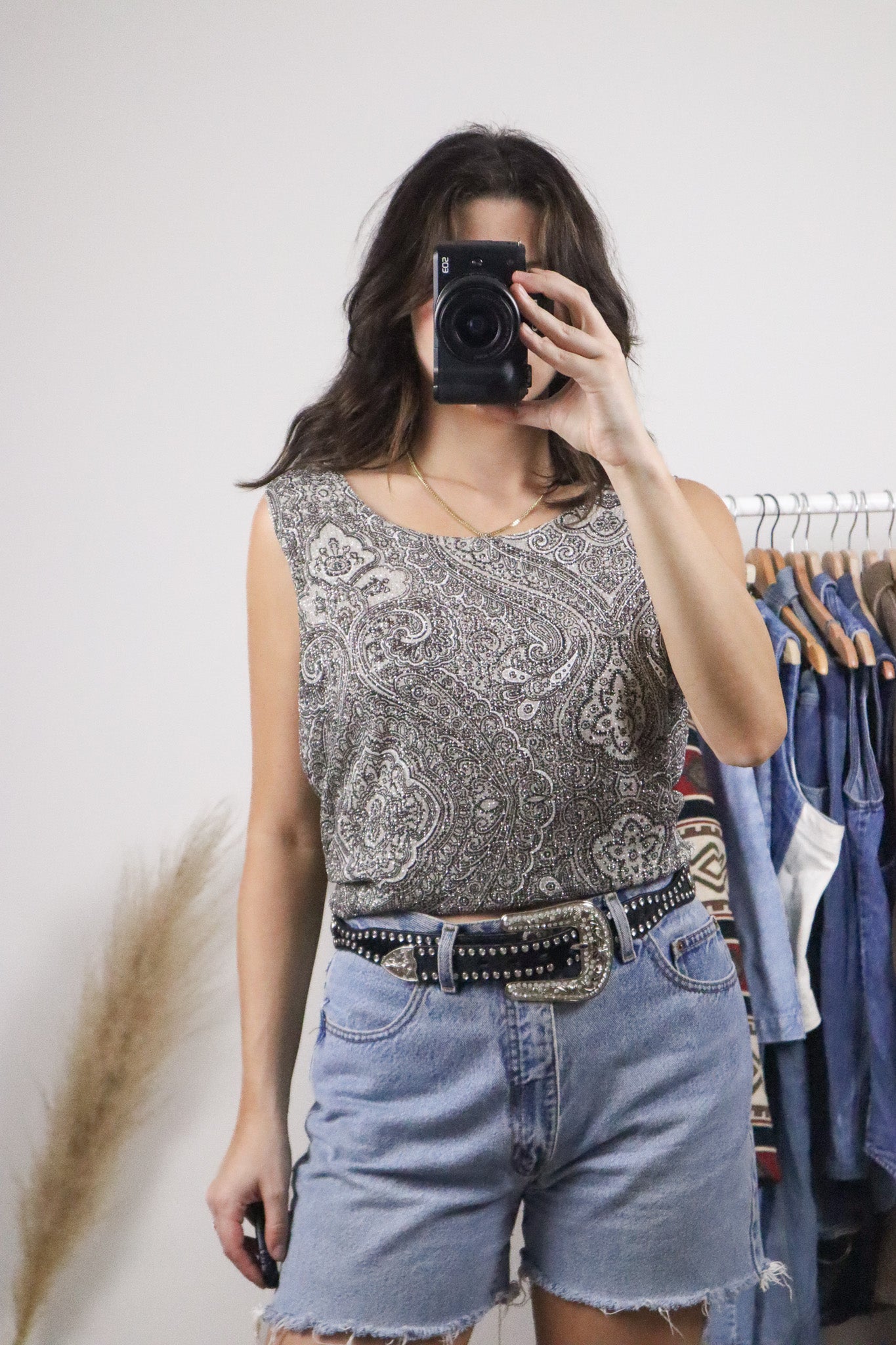 Vintage x Sequence Paisley Tank (L/XL)