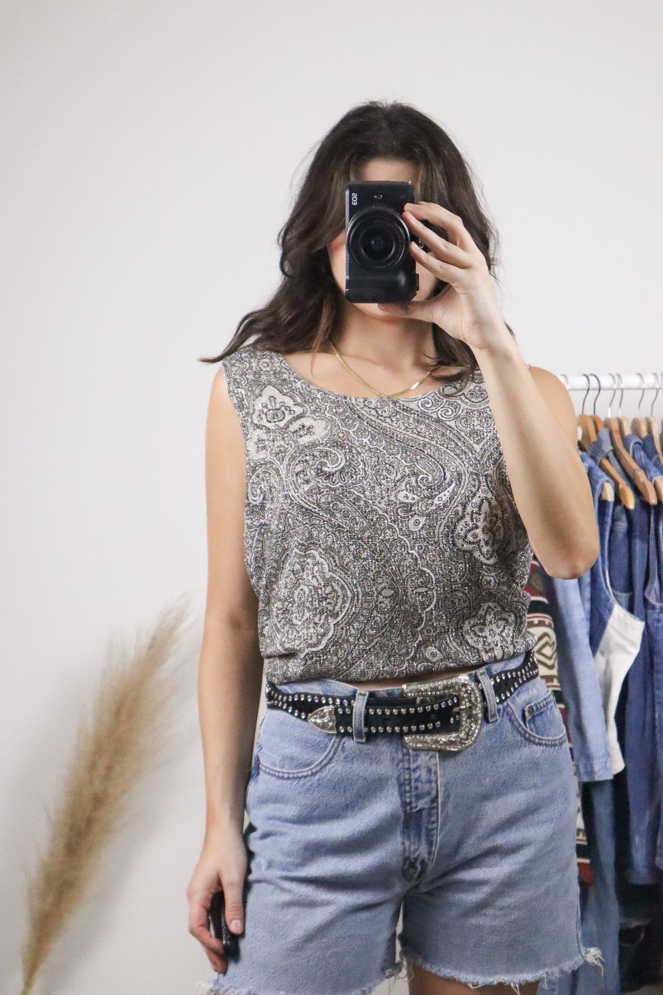 Vintage x Sequence Paisley Tank (L/XL)