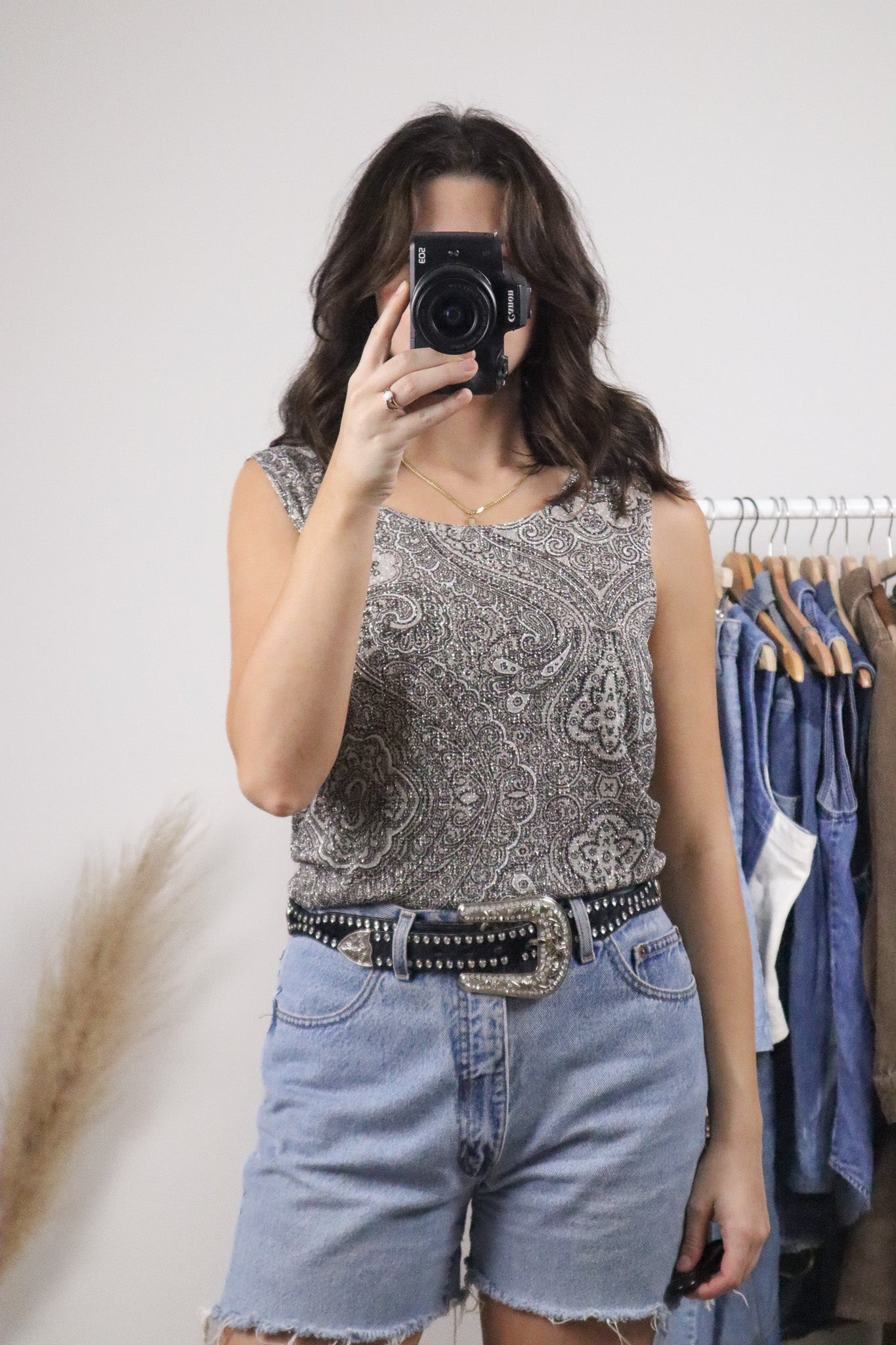 Vintage x Sequence Paisley Tank (L/XL)