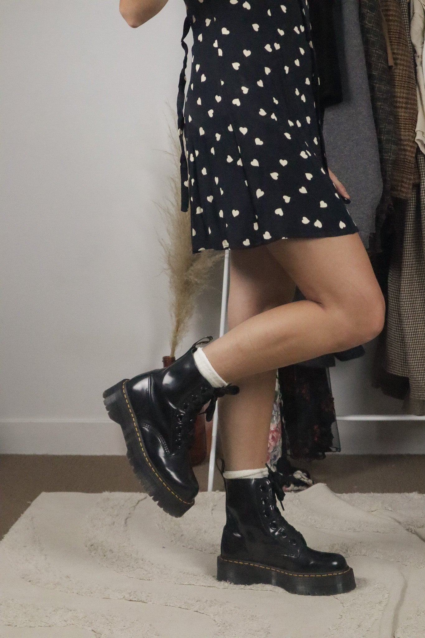 Doc Marten x Platform Leather Boots (W8/8.5)