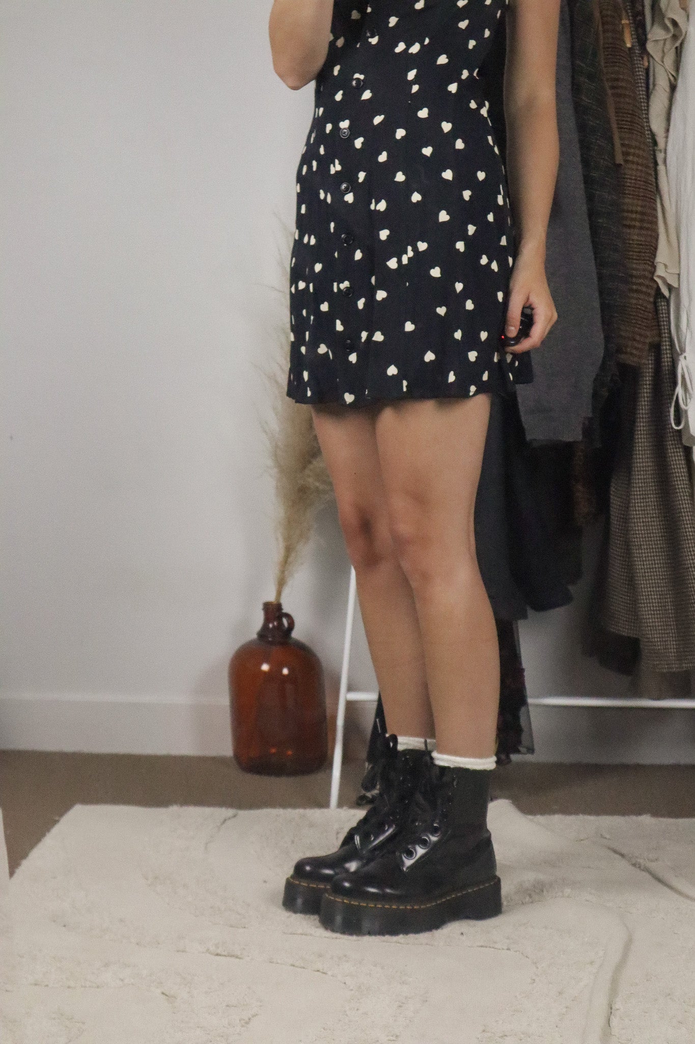 Doc Marten x Platform Leather Boots (W8/8.5)