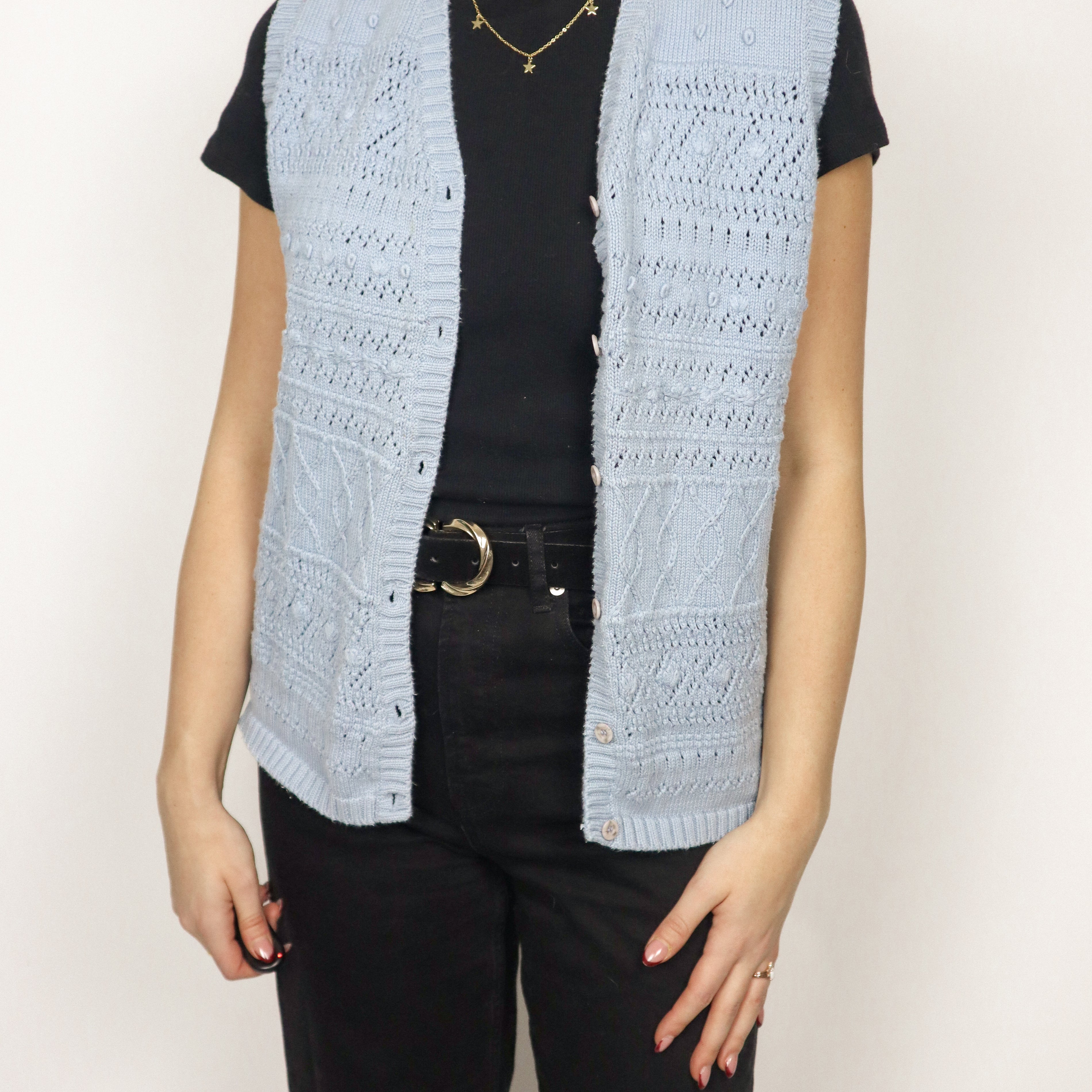 Vintage x Textured Vest (M)