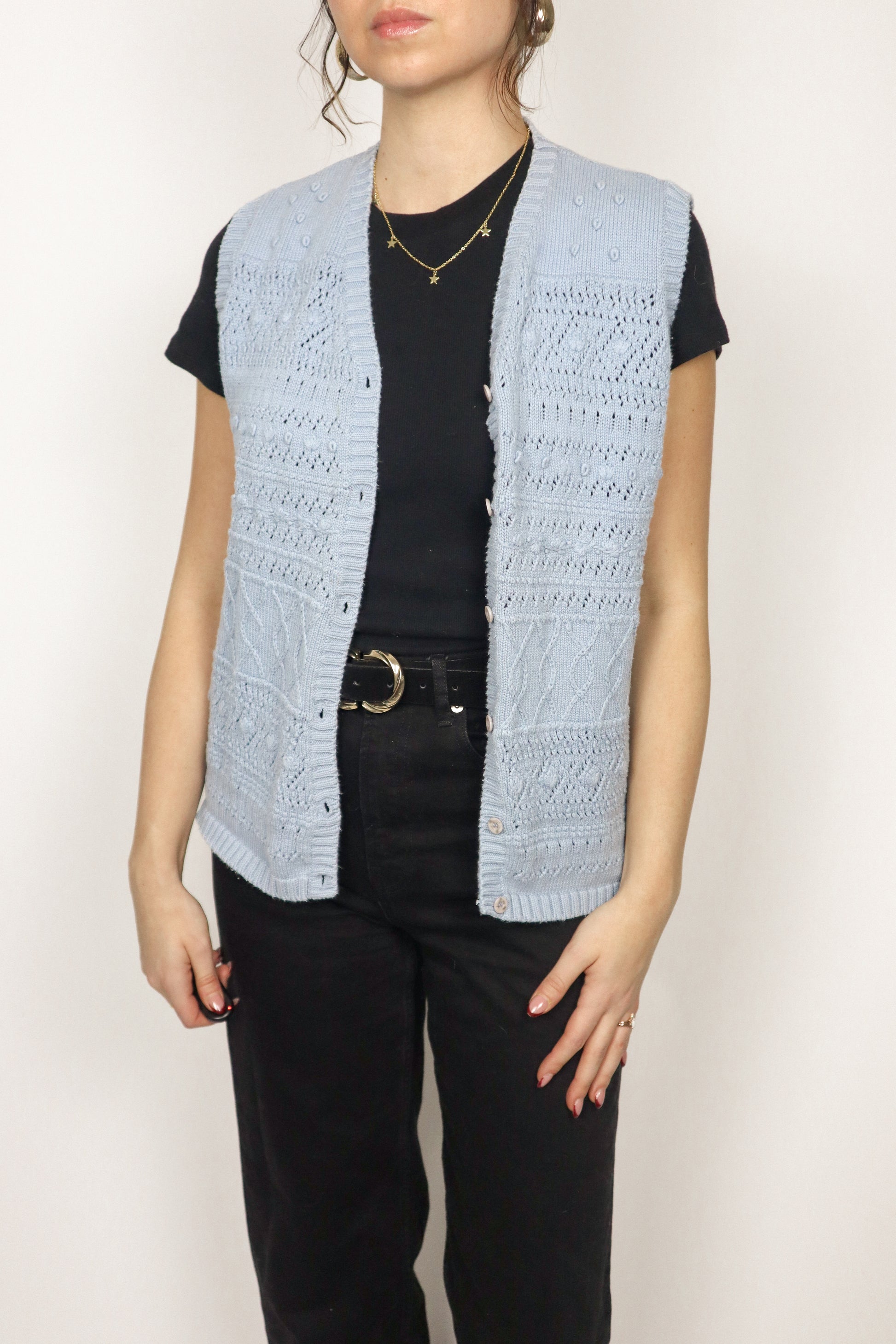 Vintage x Textured Vest (M)