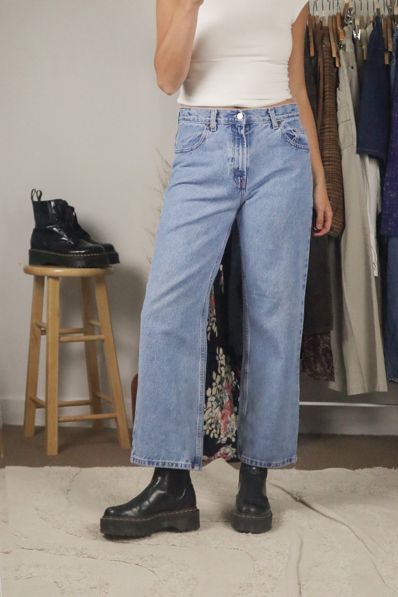 Vintage x Straight Leg Jeans (4)