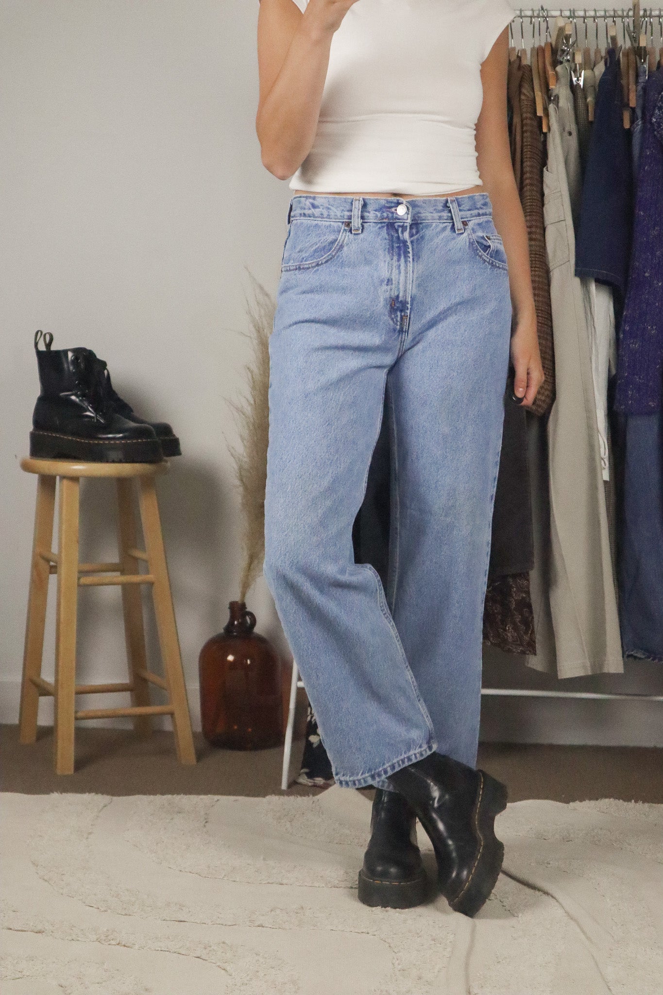 Vintage x Straight Leg Jeans (4)