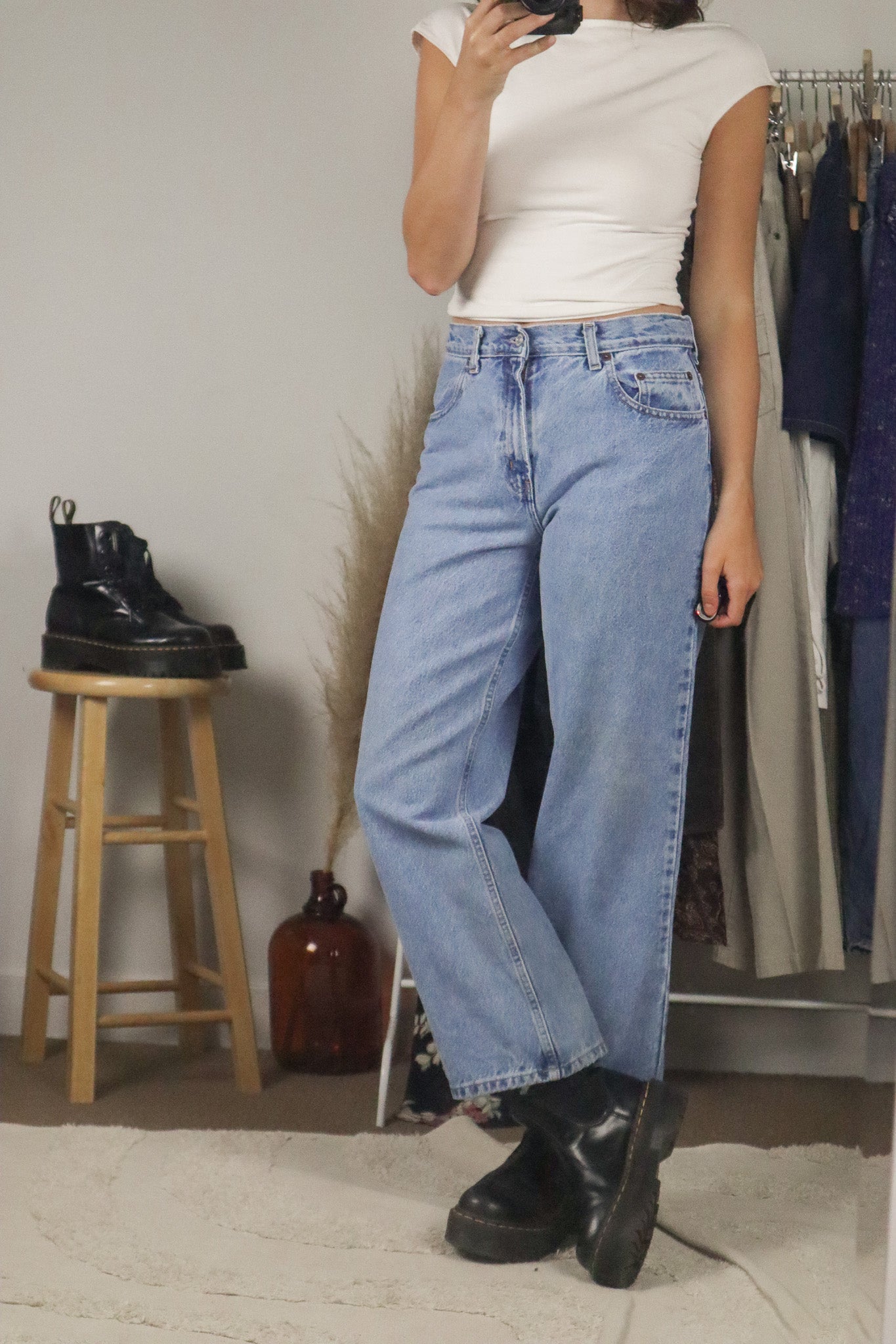 Vintage x Straight Leg Jeans (4)