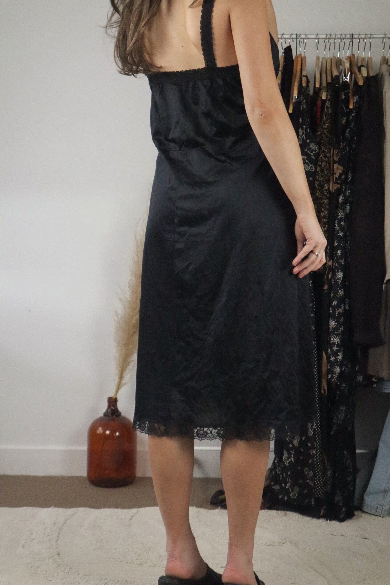 Made in Canada x Vintage x Slip Dress (M)