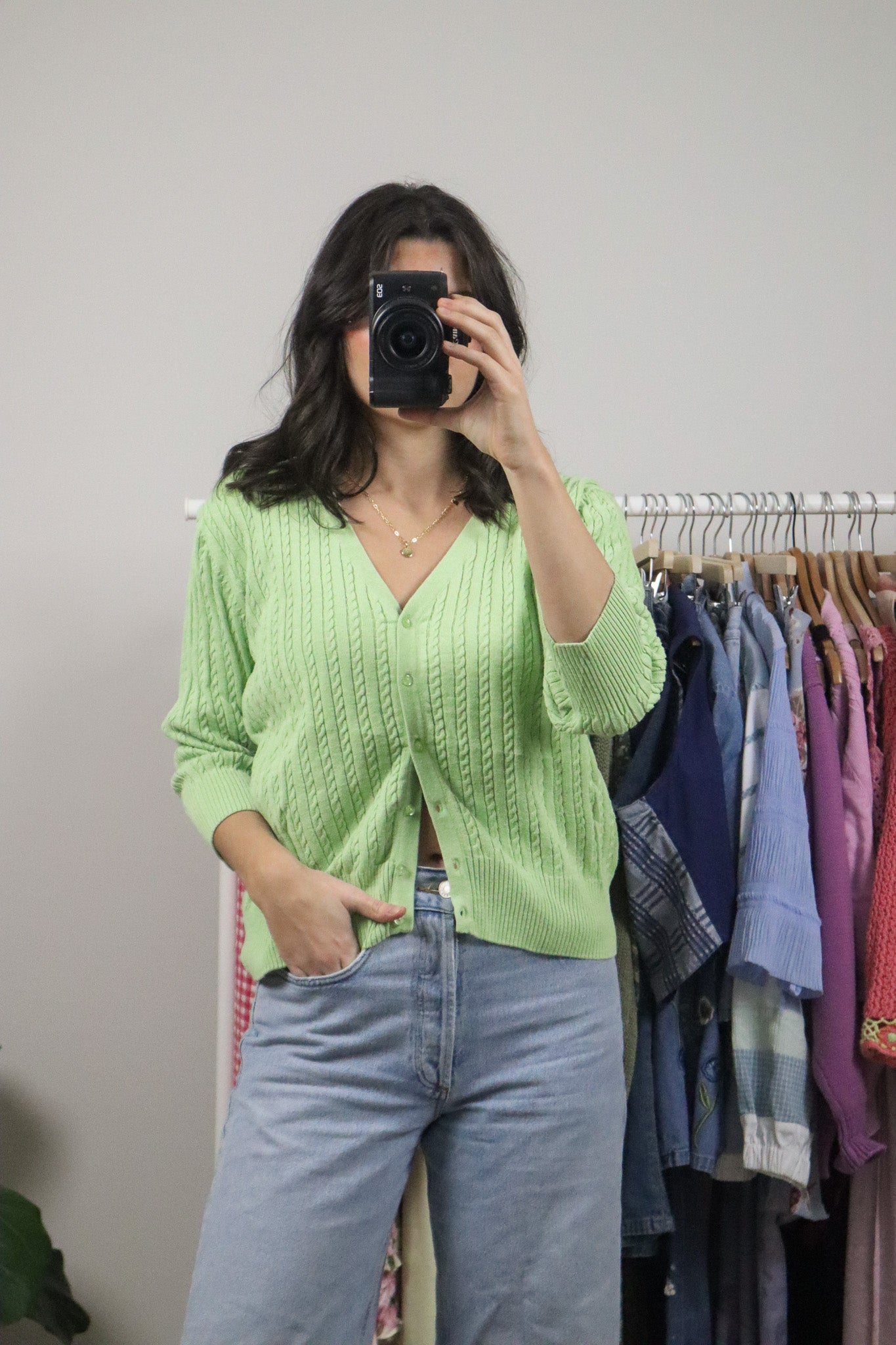 Vintage x Knit Cardigan (M/L)