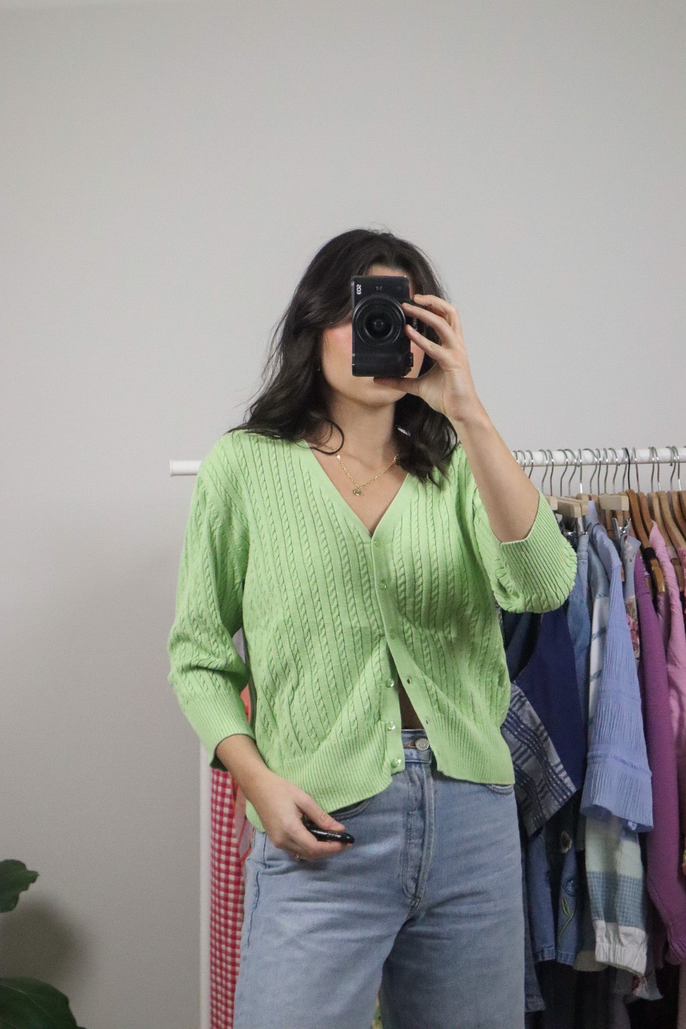 Vintage x Knit Cardigan (M/L)