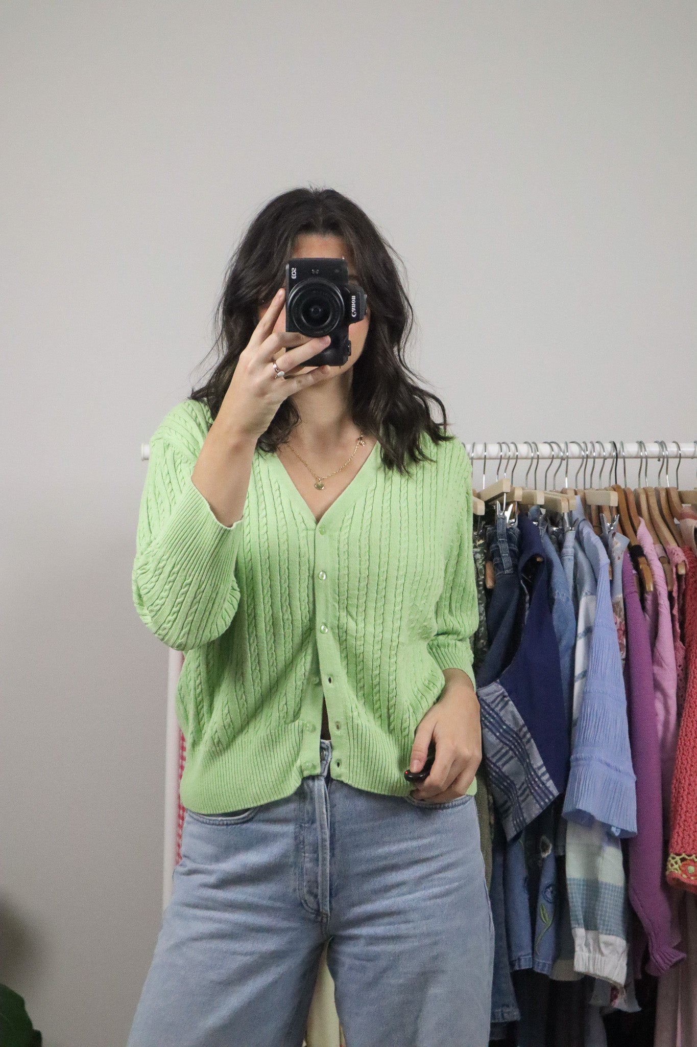 Vintage x Knit Cardigan (M/L)