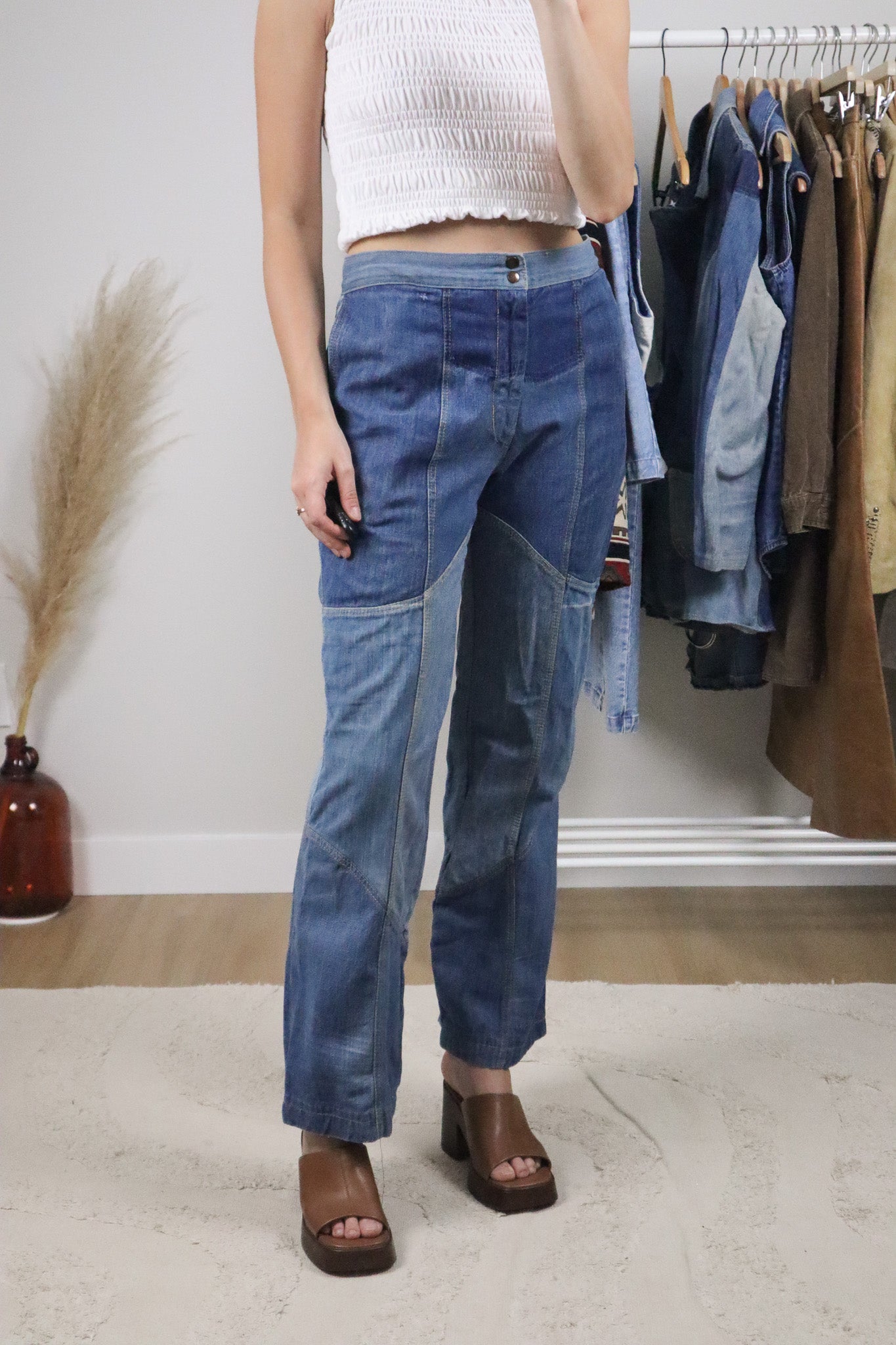 Made in Canada x Vintage x 1970s Lee Patchwork 3 Piece Set (8)